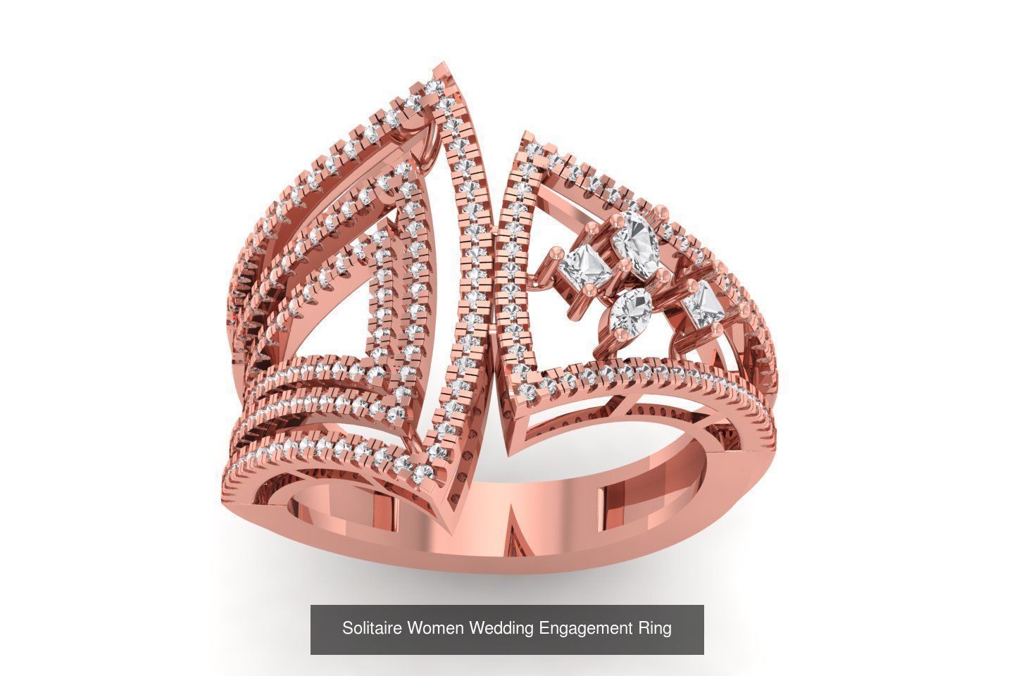 92 Solitaire Wedding Engagement Women Rings Collection _23