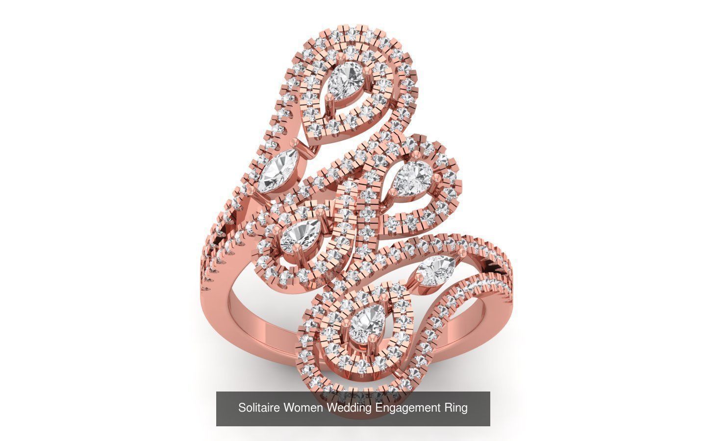 92 Solitaire Wedding Engagement Women Rings Collection _40