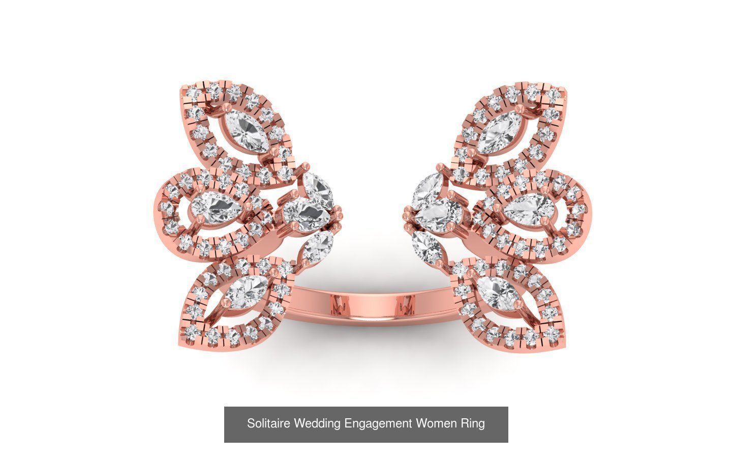 92 Solitaire Wedding Engagement Women Rings Collection _96