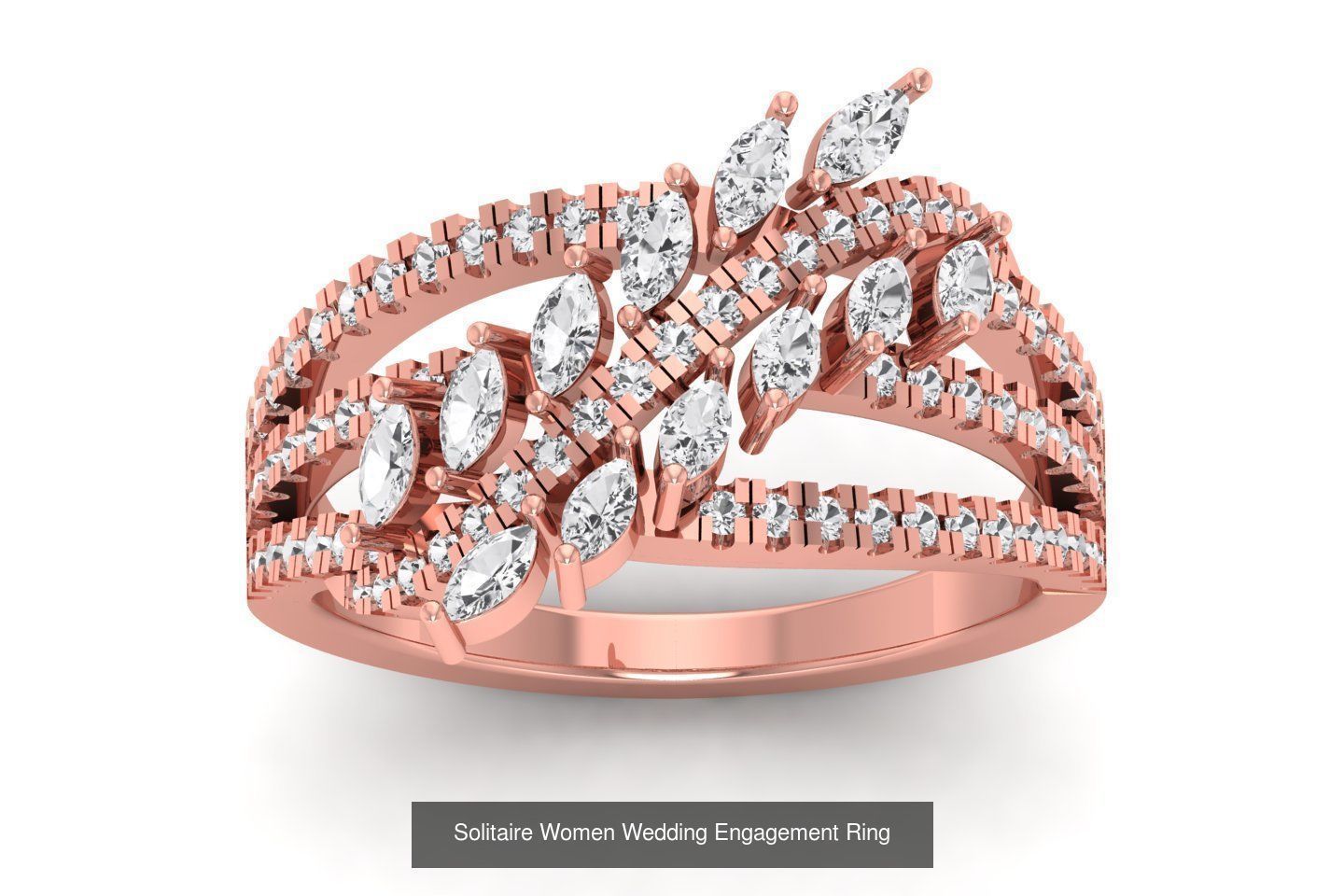 92 Solitaire Wedding Engagement Women Rings Collection _58