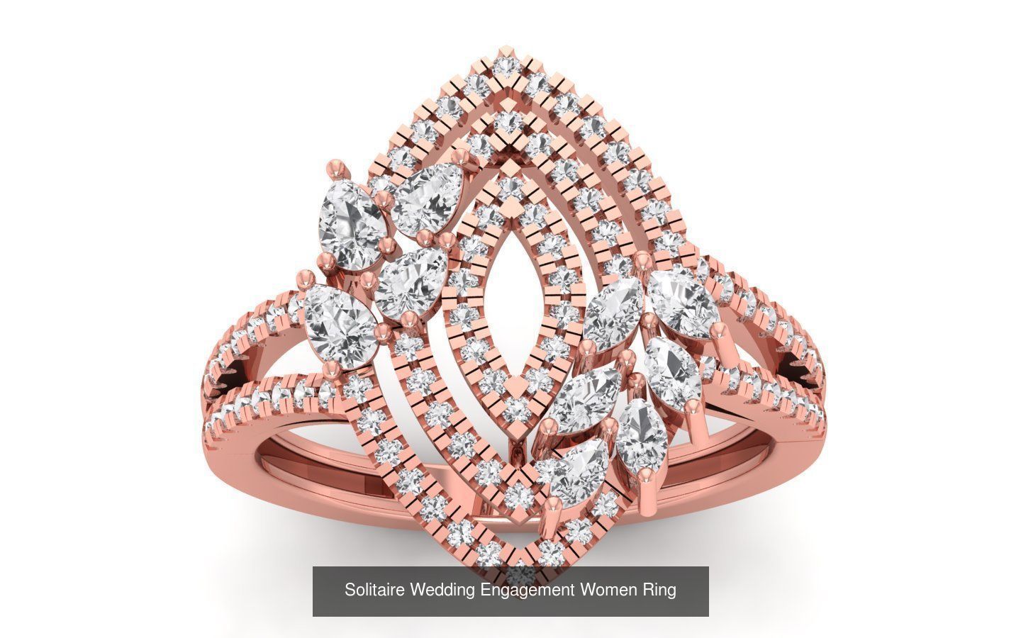 92 Solitaire Wedding Engagement Women Rings Collection _83