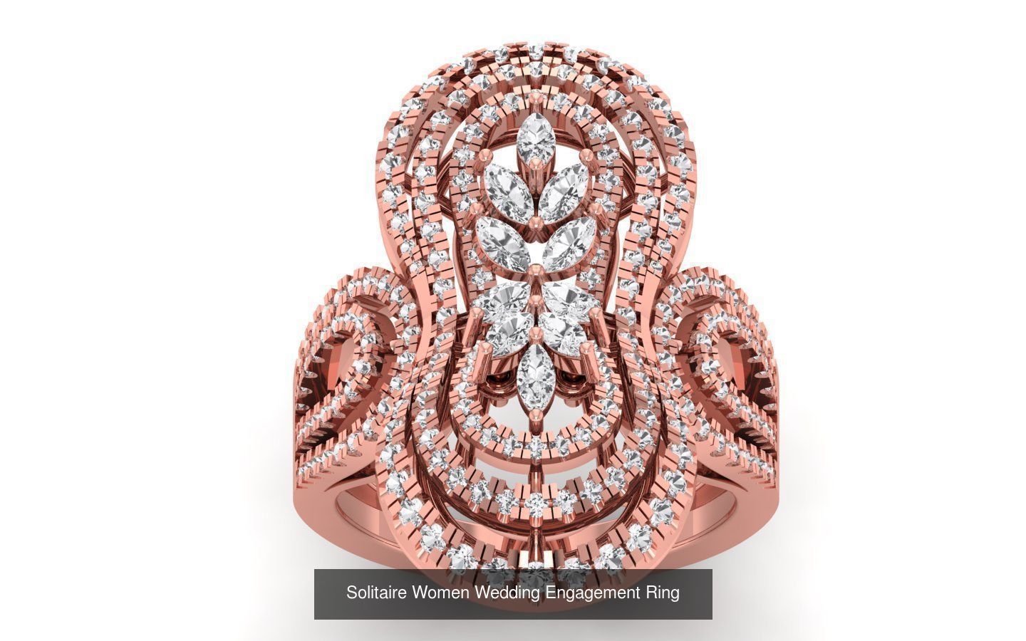 92 Solitaire Wedding Engagement Women Rings Collection _47