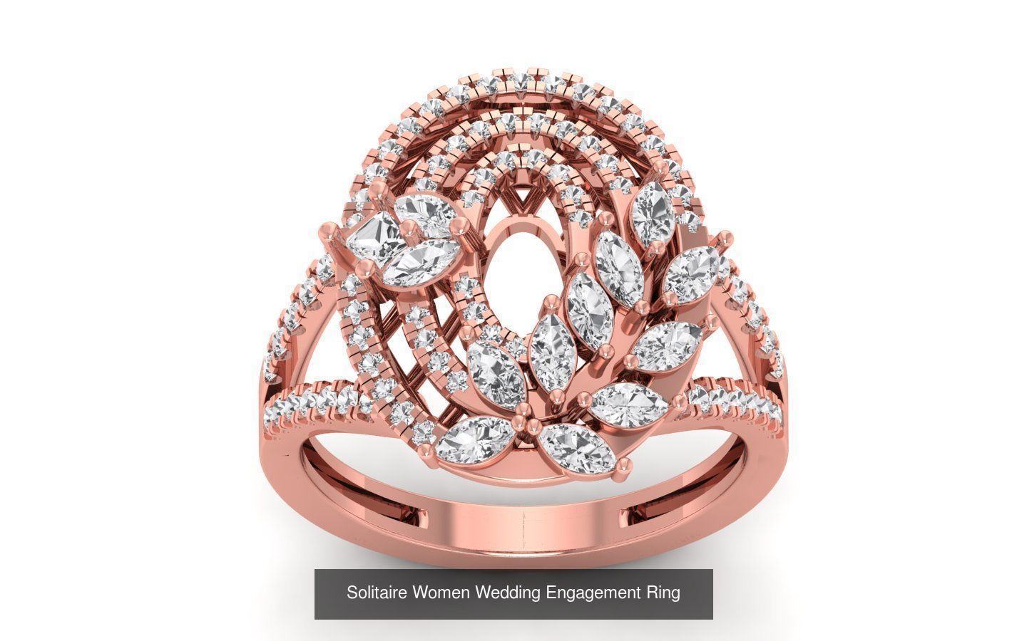 92 Solitaire Wedding Engagement Women Rings Collection _37