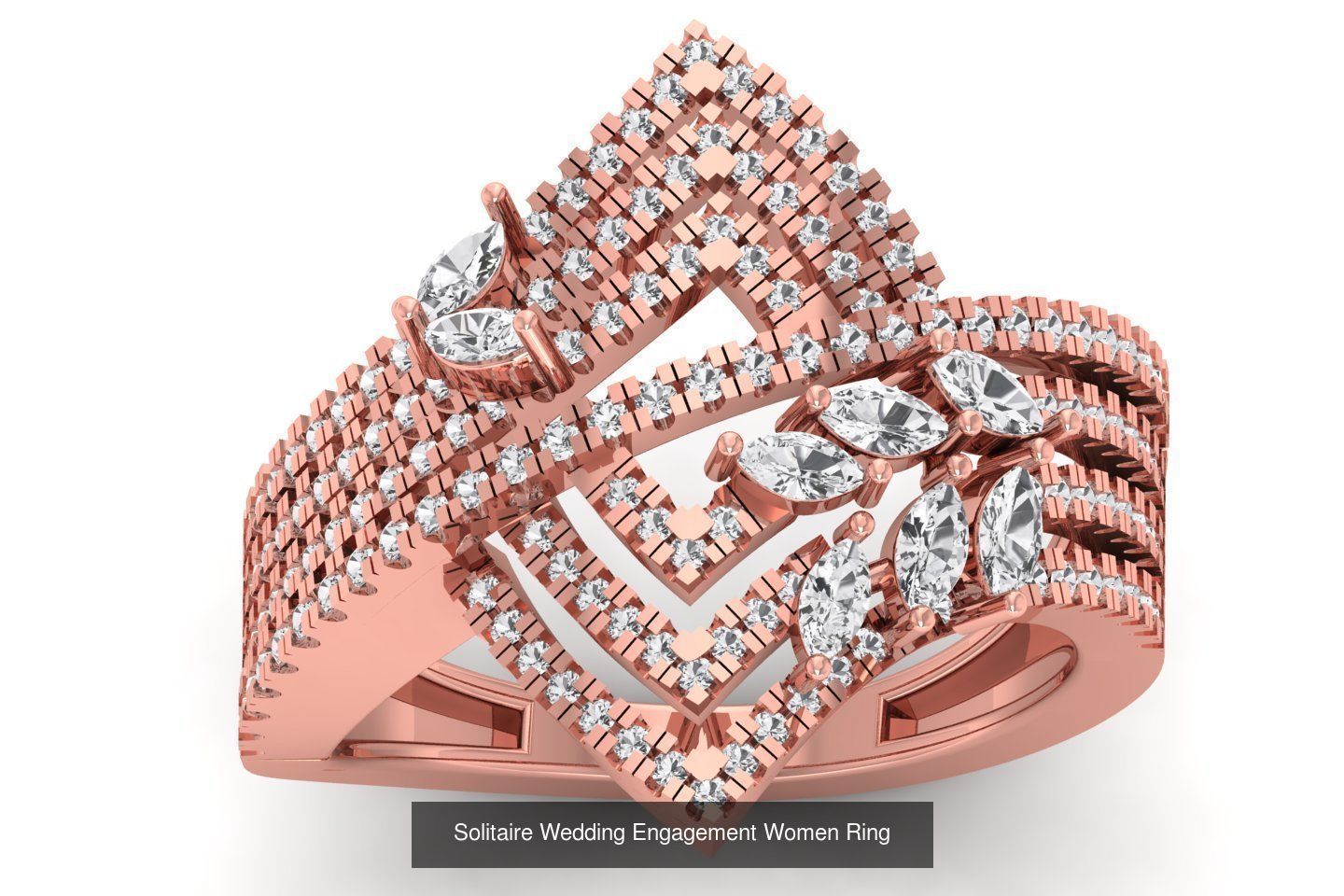 92 Solitaire Wedding Engagement Women Rings Collection _74