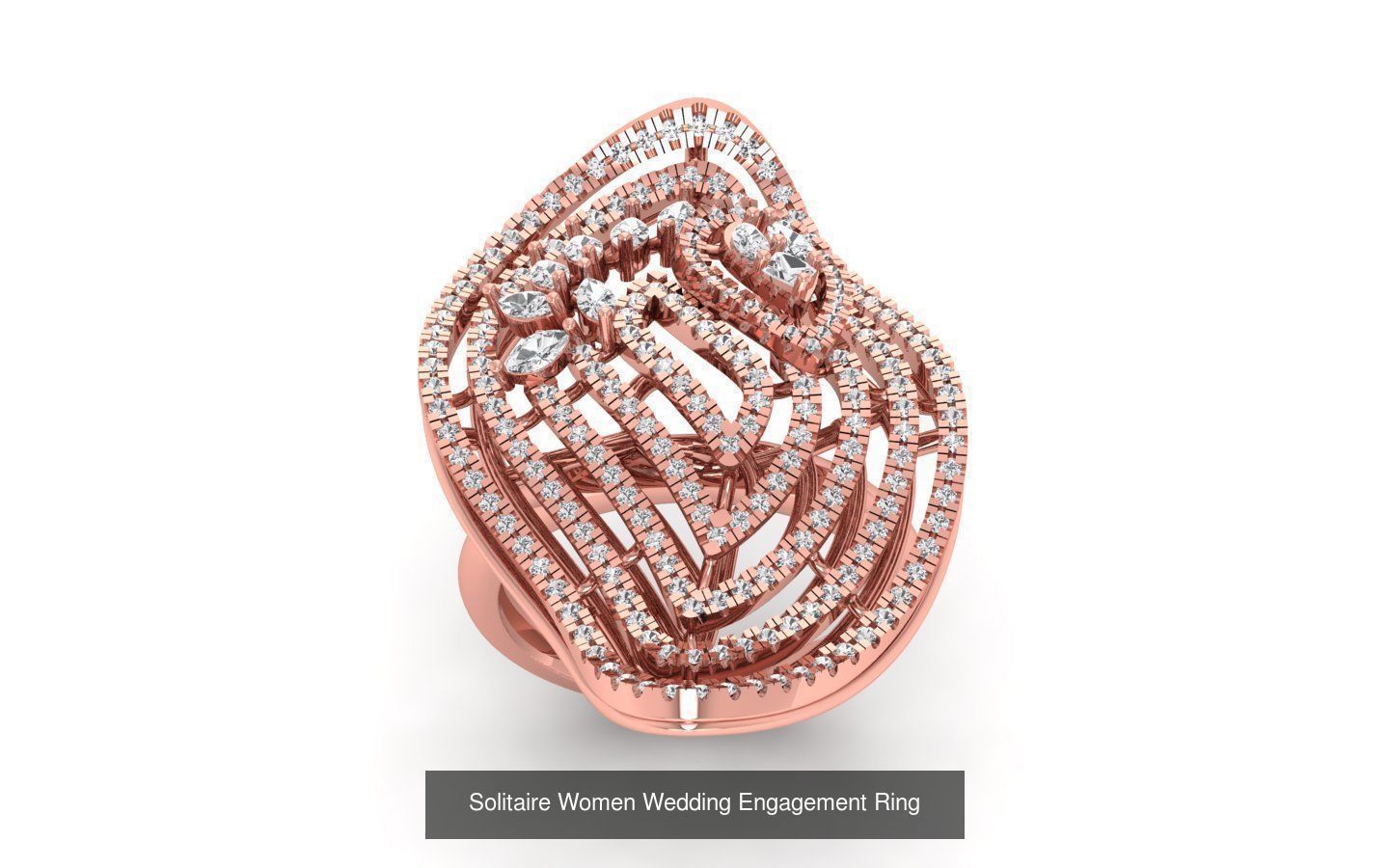 92 Solitaire Wedding Engagement Women Rings Collection _46
