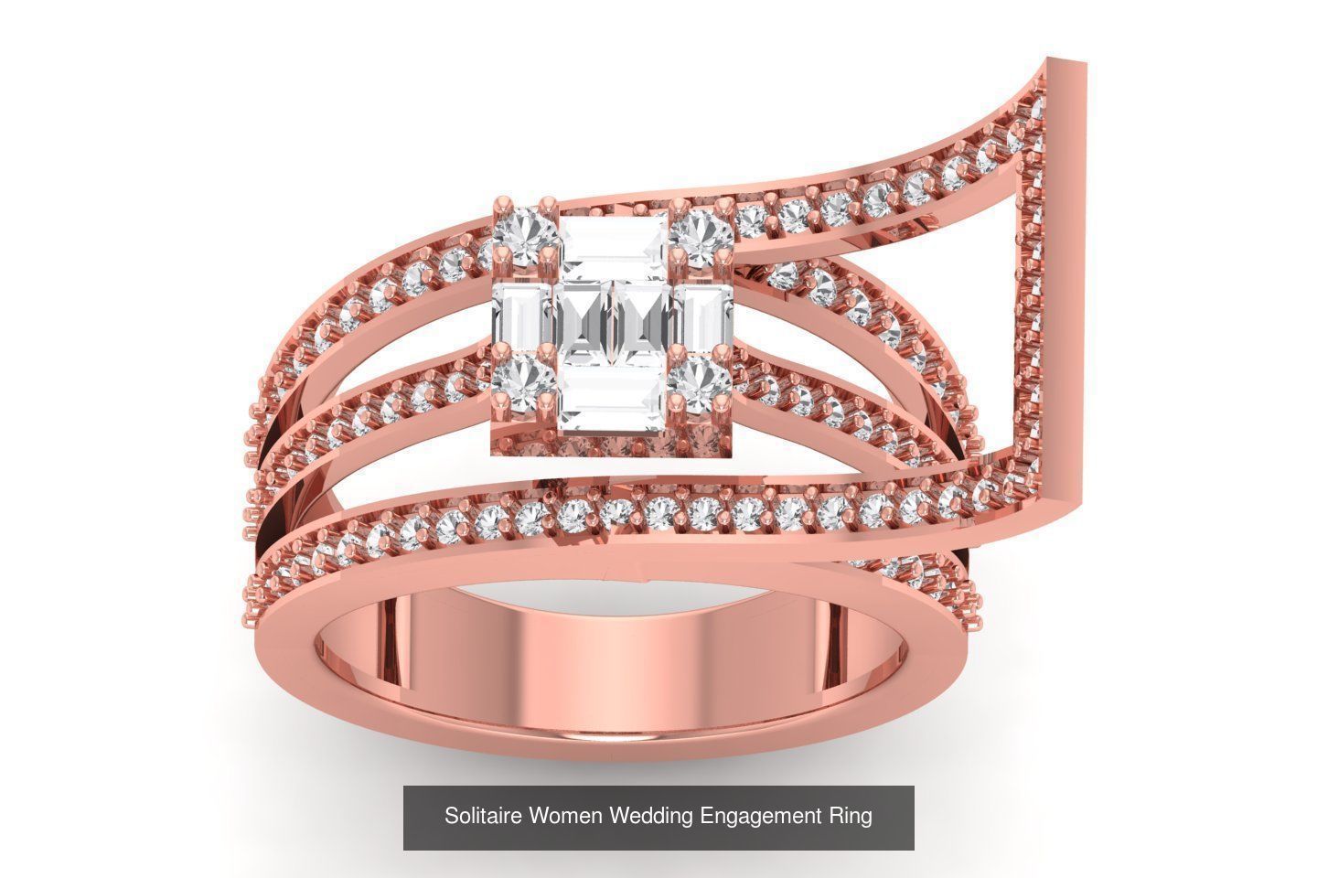 92 Solitaire Wedding Engagement Women Rings Collection _19