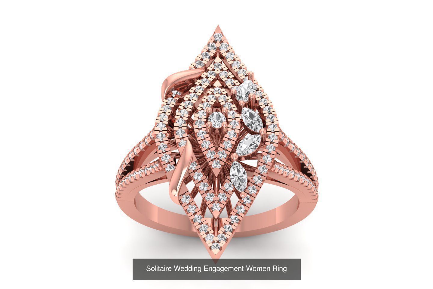 92 Solitaire Wedding Engagement Women Rings Collection _66
