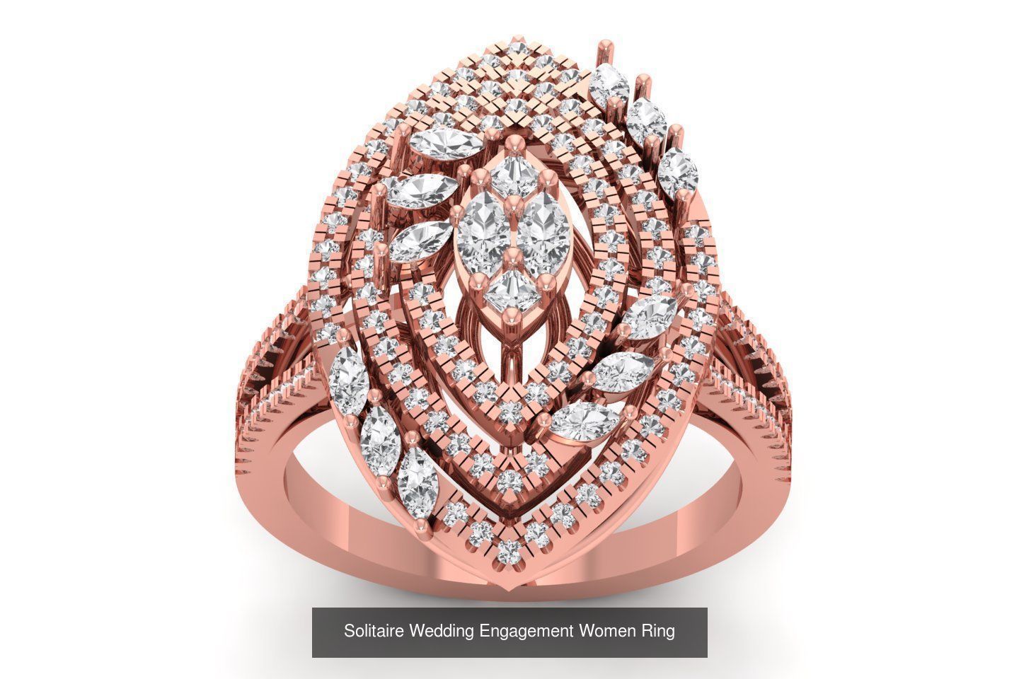 92 Solitaire Wedding Engagement Women Rings Collection _63