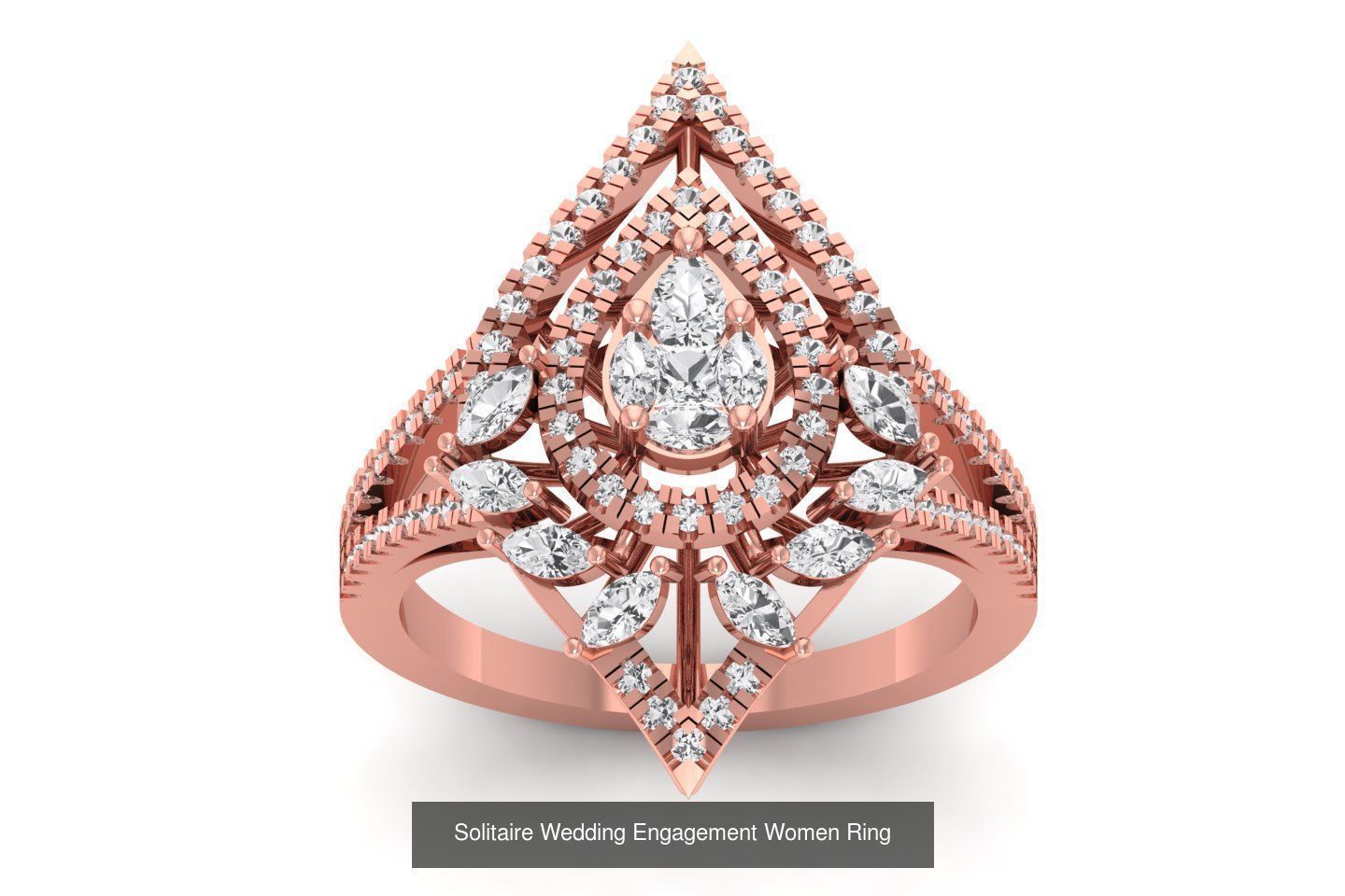 92 Solitaire Wedding Engagement Women Rings Collection _68