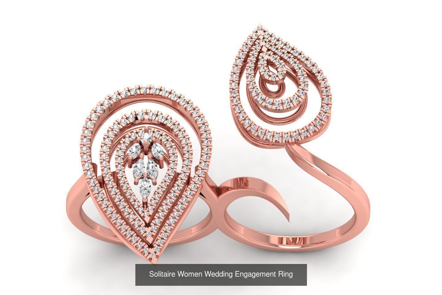 92 Solitaire Wedding Engagement Women Rings Collection _21