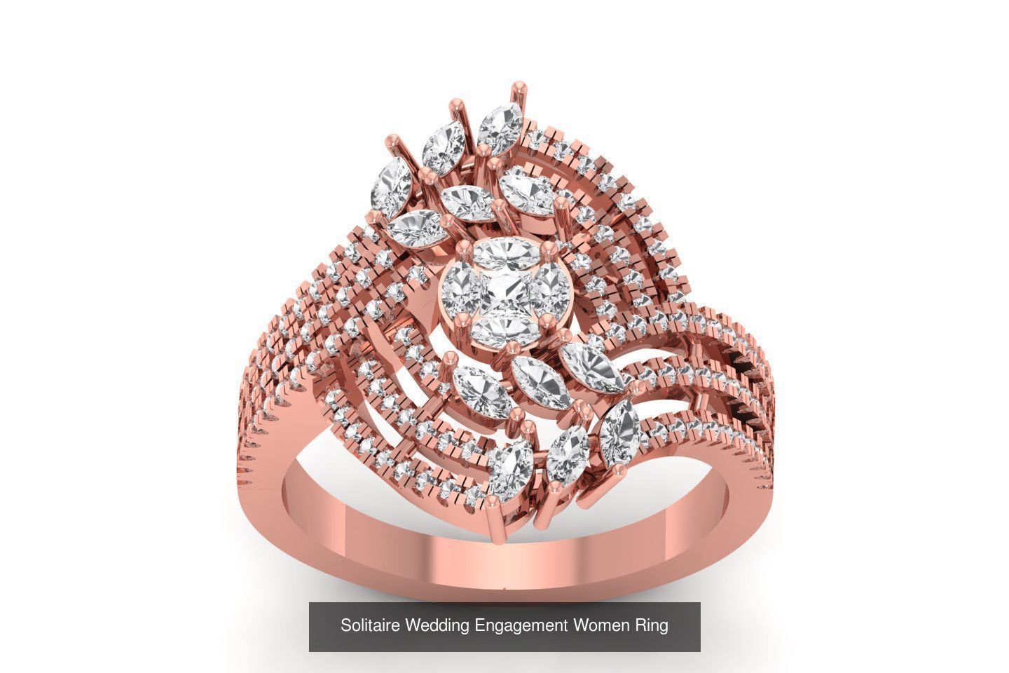 92 Solitaire Wedding Engagement Women Rings Collection _62