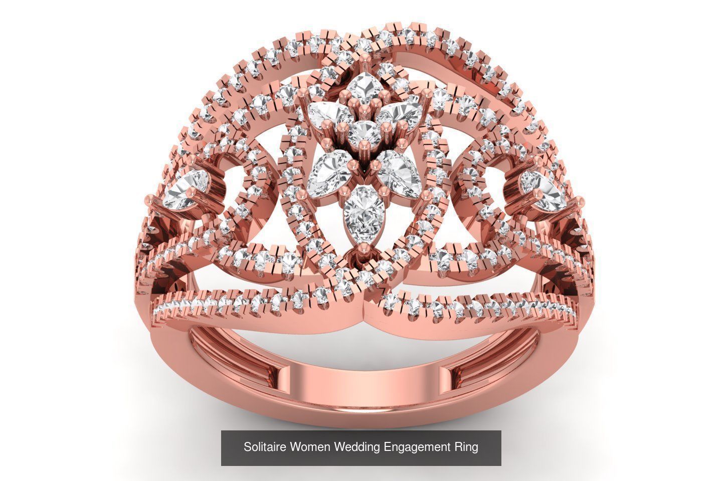 92 Solitaire Wedding Engagement Women Rings Collection _9