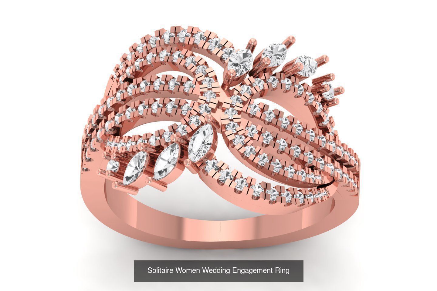 92 Solitaire Wedding Engagement Women Rings Collection _54