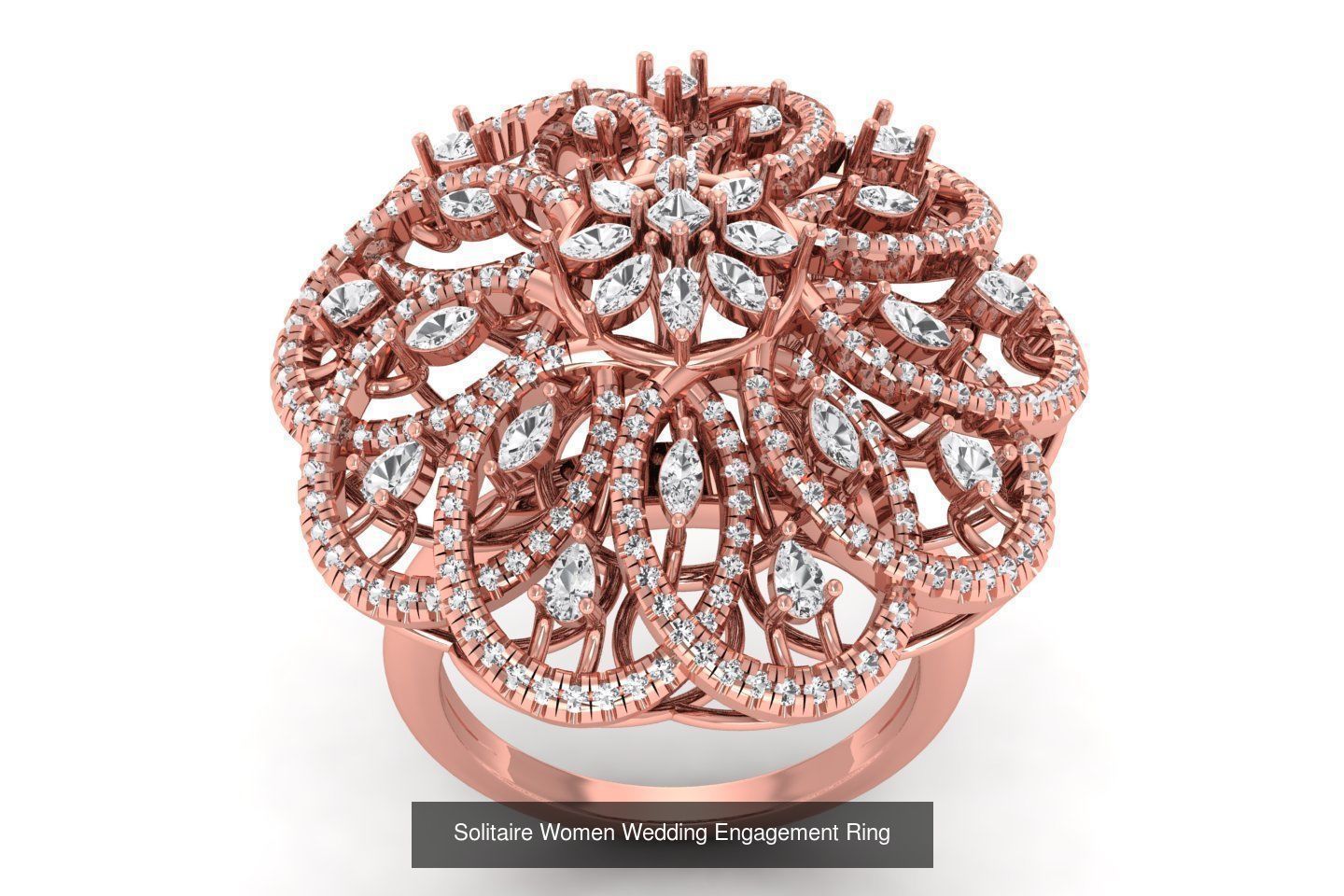 92 Solitaire Wedding Engagement Women Rings Collection _24