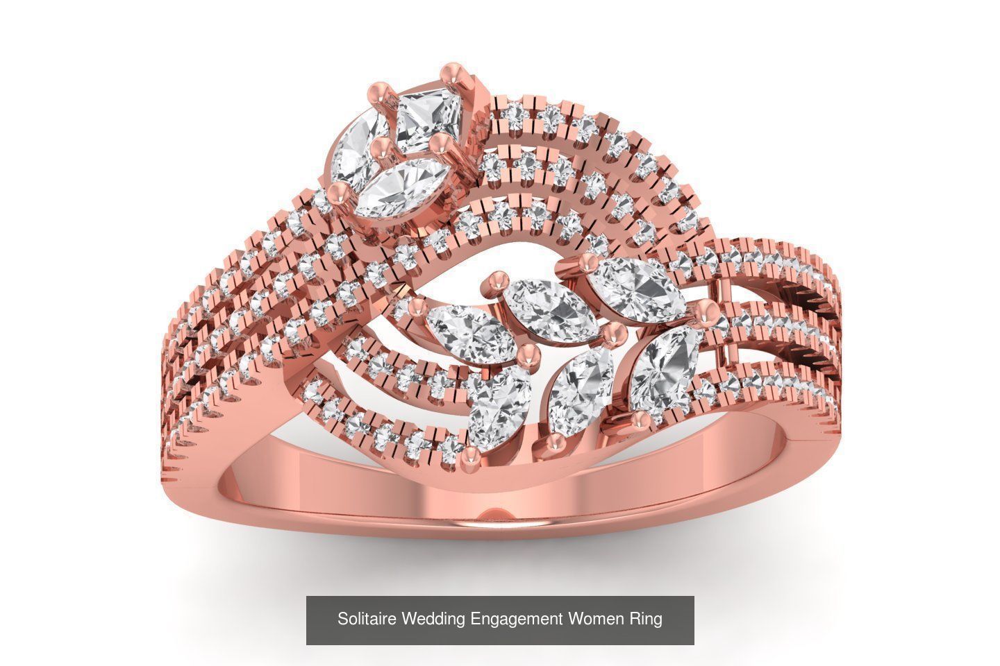92 Solitaire Wedding Engagement Women Rings Collection _75