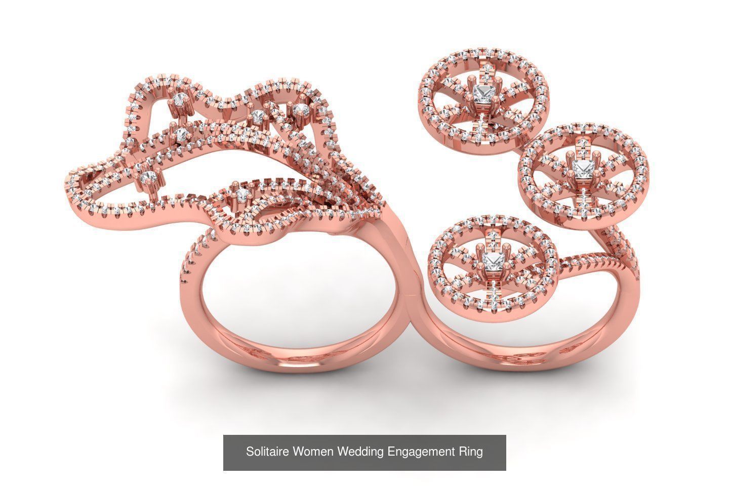 92 Solitaire Wedding Engagement Women Rings Collection _32