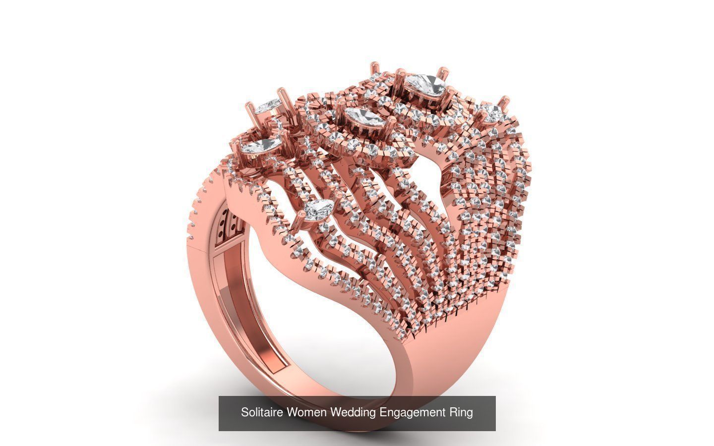 92 Solitaire Wedding Engagement Women Rings Collection _49