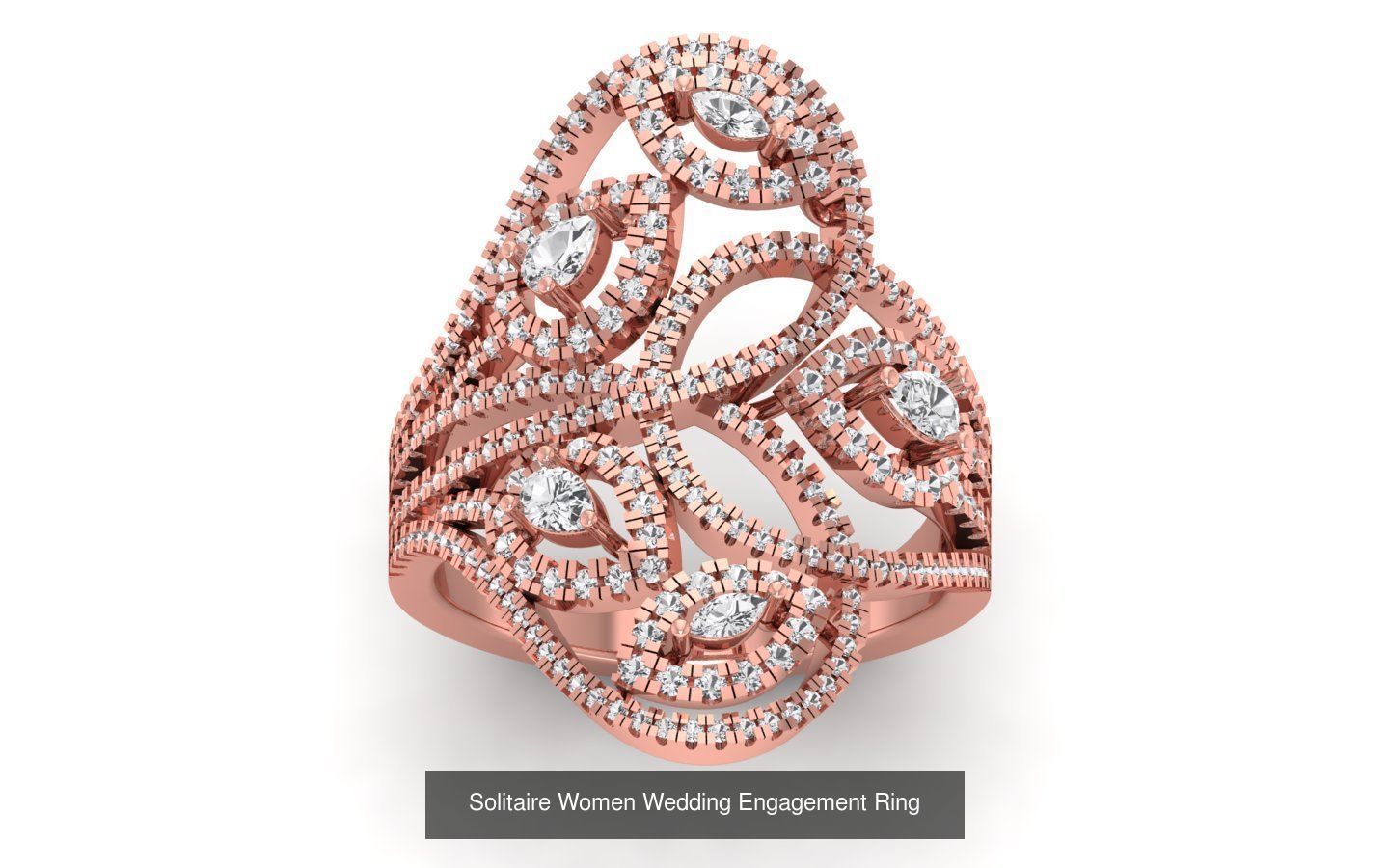 92 Solitaire Wedding Engagement Women Rings Collection _45