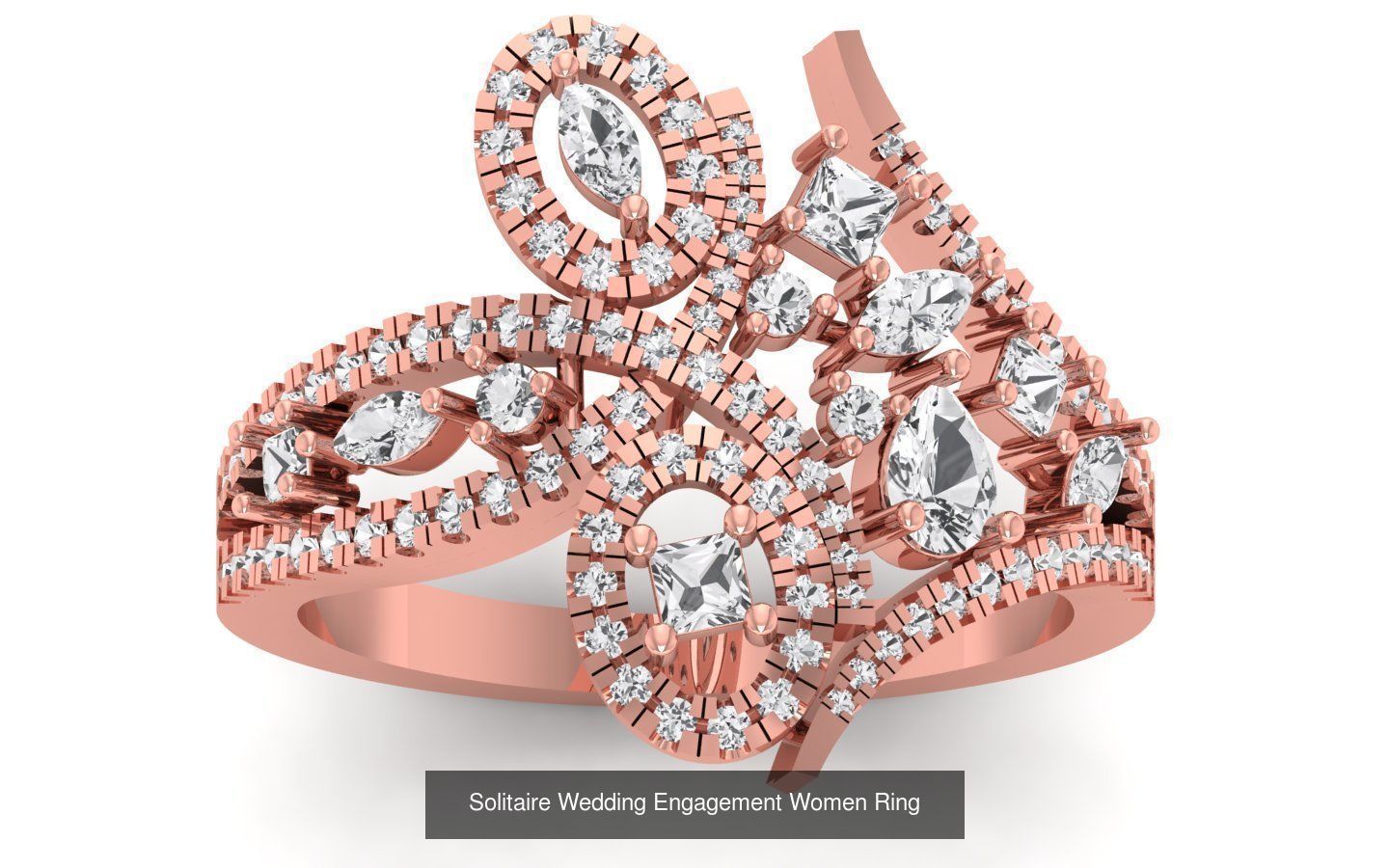 92 Solitaire Wedding Engagement Women Rings Collection _95
