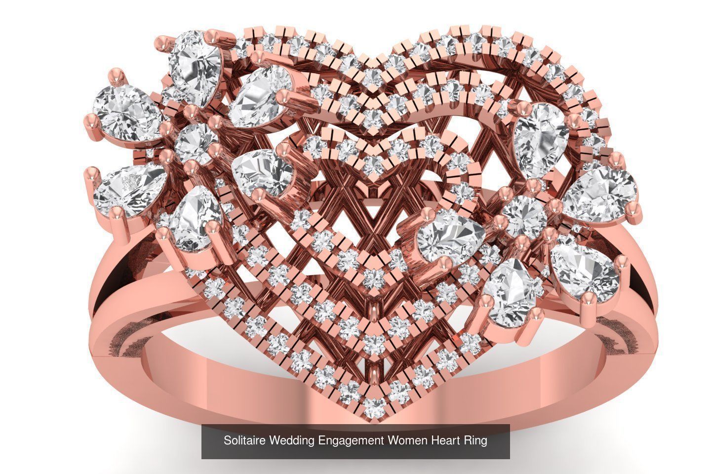 92 Solitaire Wedding Engagement Women Rings Collection _69