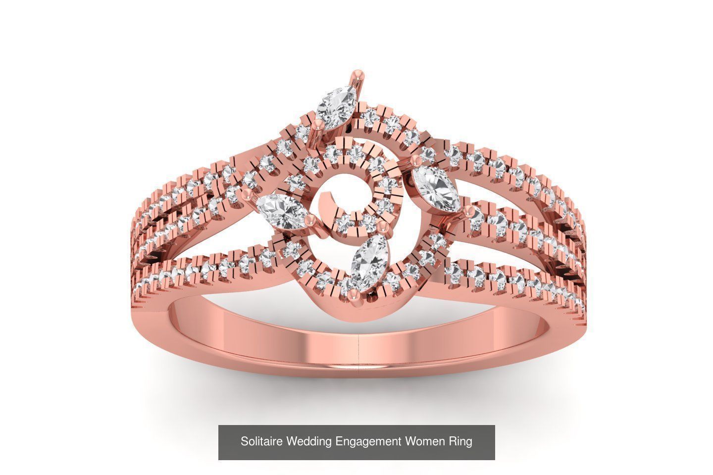 92 Solitaire Wedding Engagement Women Rings Collection _59