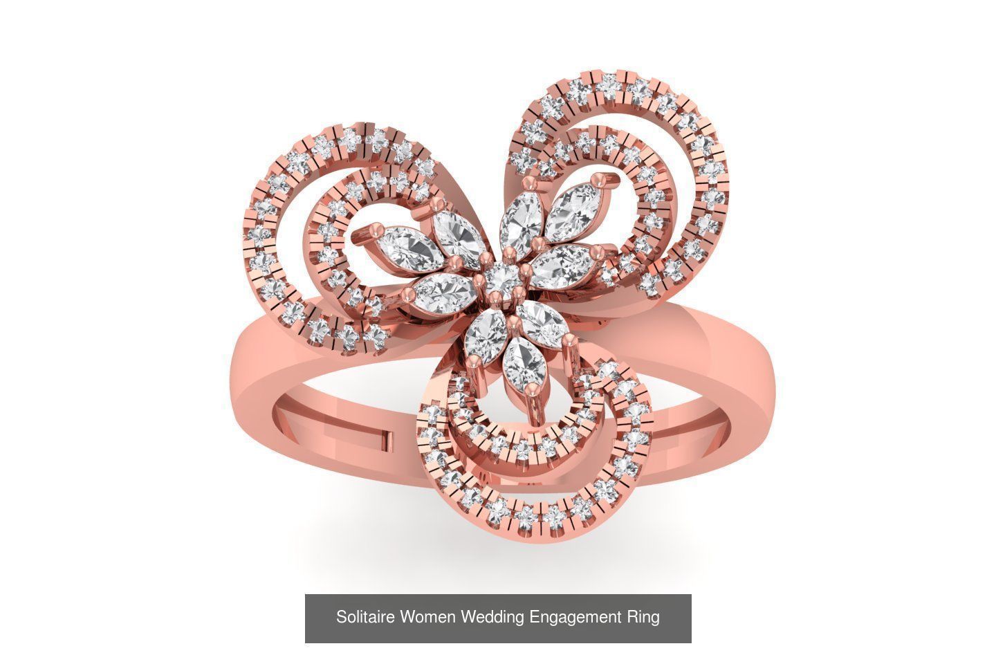92 Solitaire Wedding Engagement Women Rings Collection _18