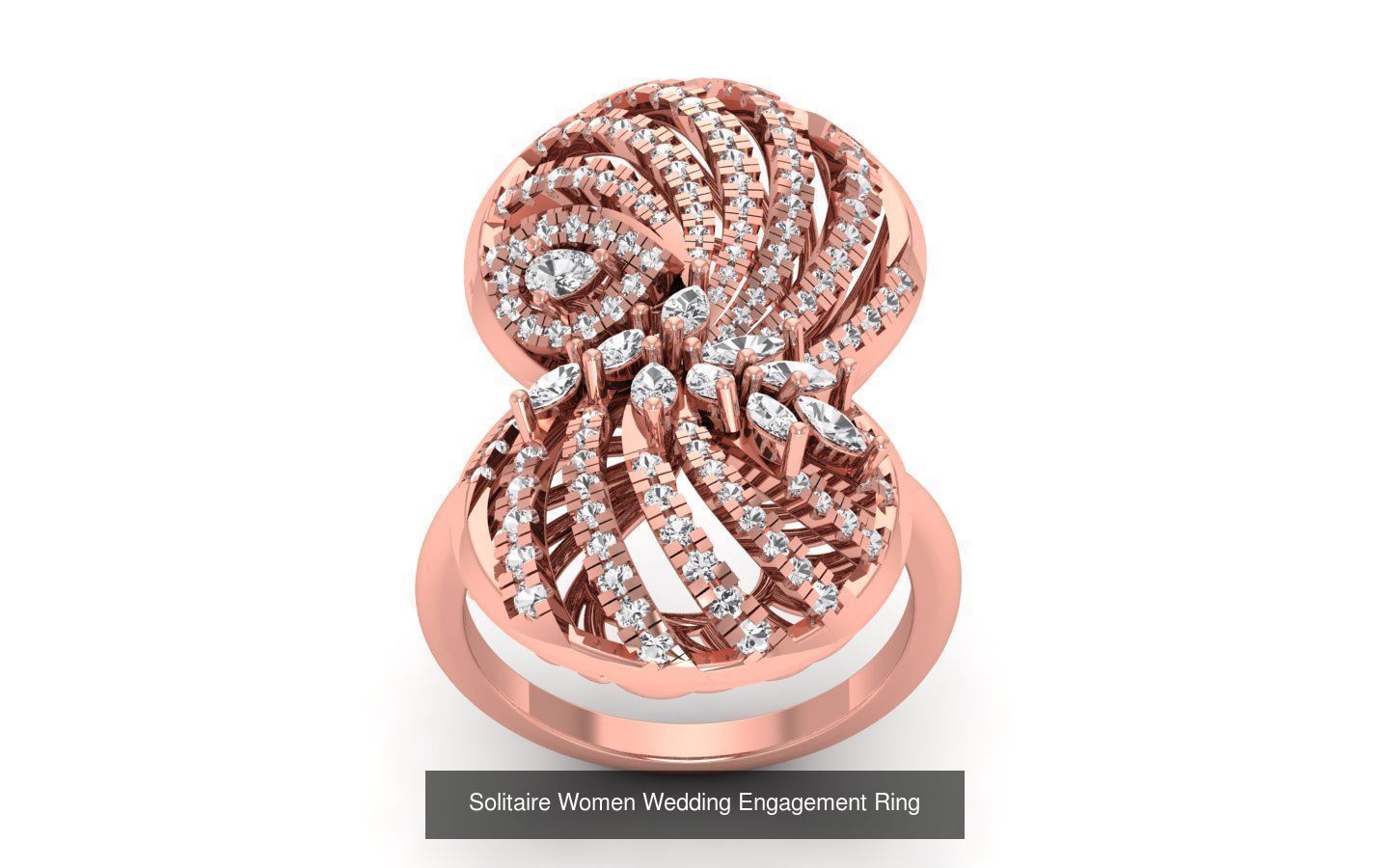 92 Solitaire Wedding Engagement Women Rings Collection _42