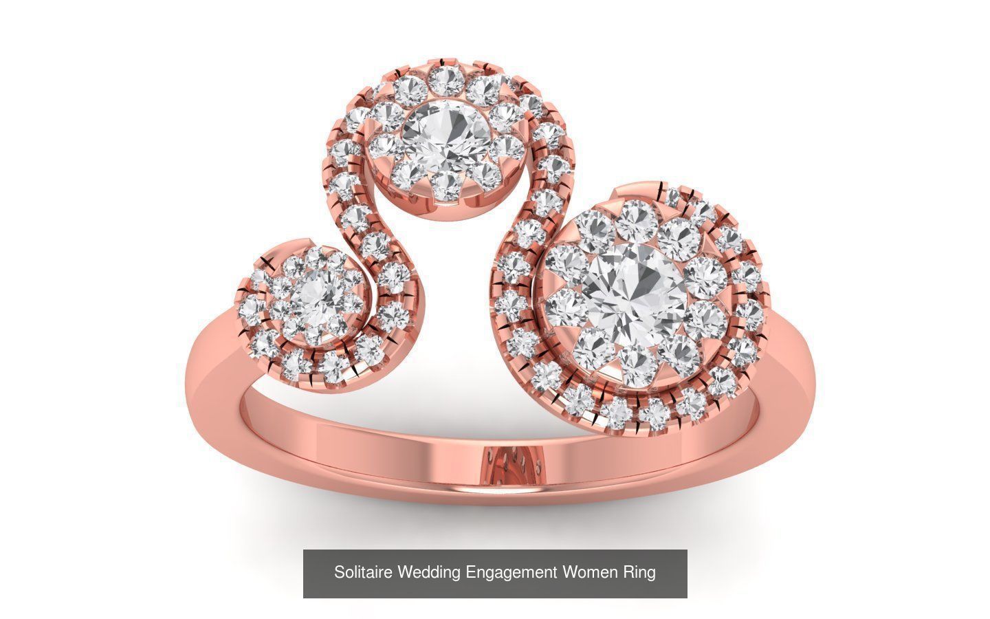 92 Solitaire Wedding Engagement Women Rings Collection _81