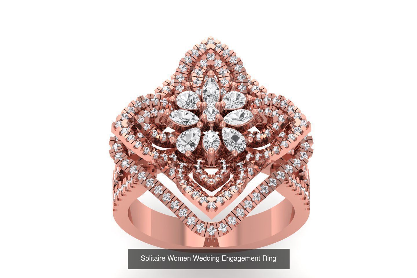 92 Solitaire Wedding Engagement Women Rings Collection _11