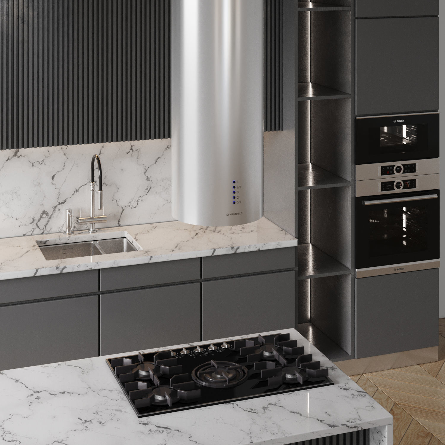 kitchen 045 3D model_2