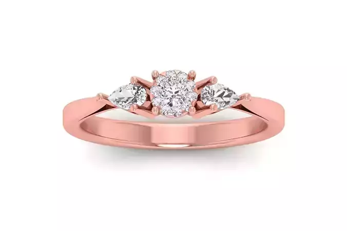 Solitaire Wedding Engagement Women Rings