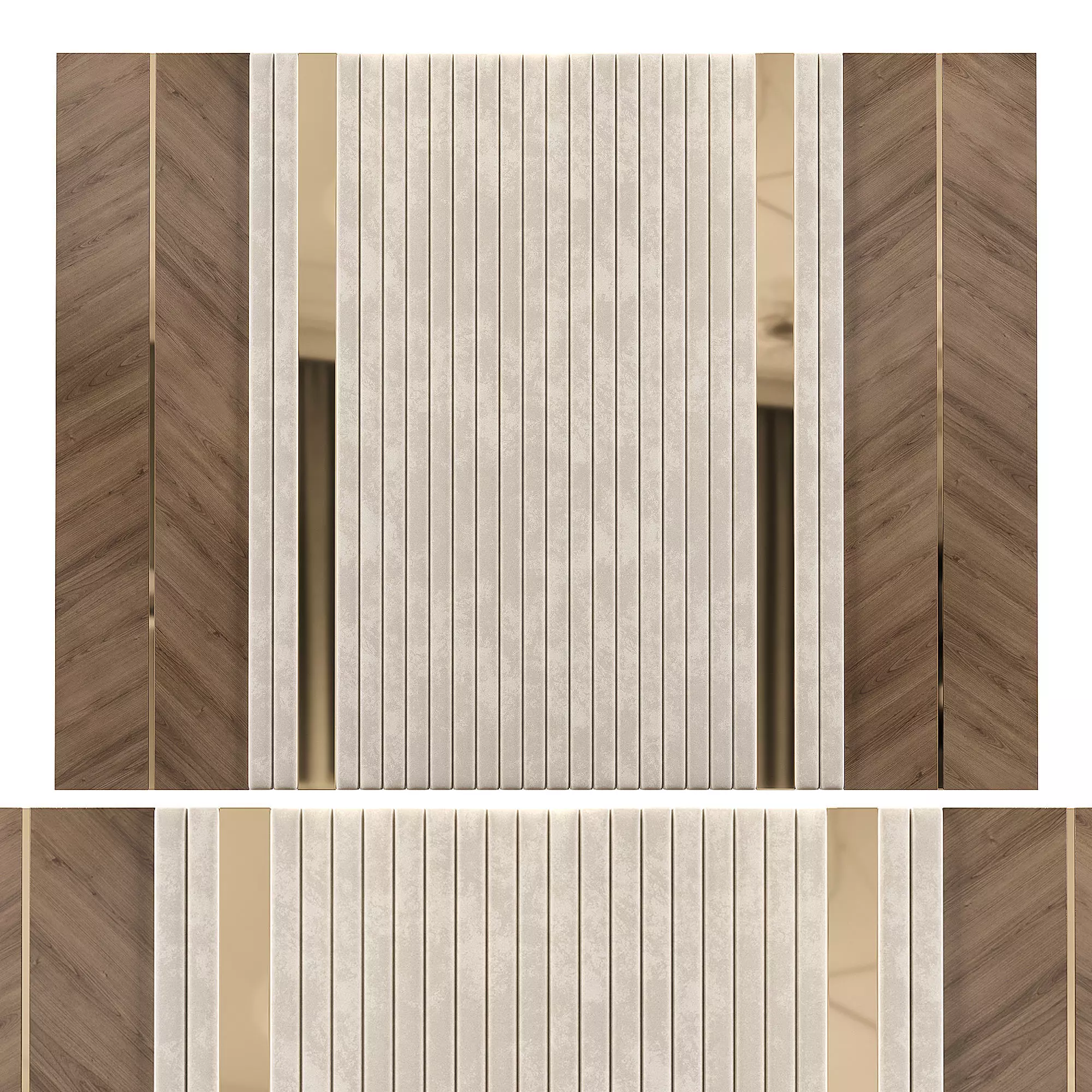 Decor panel 3D model_0