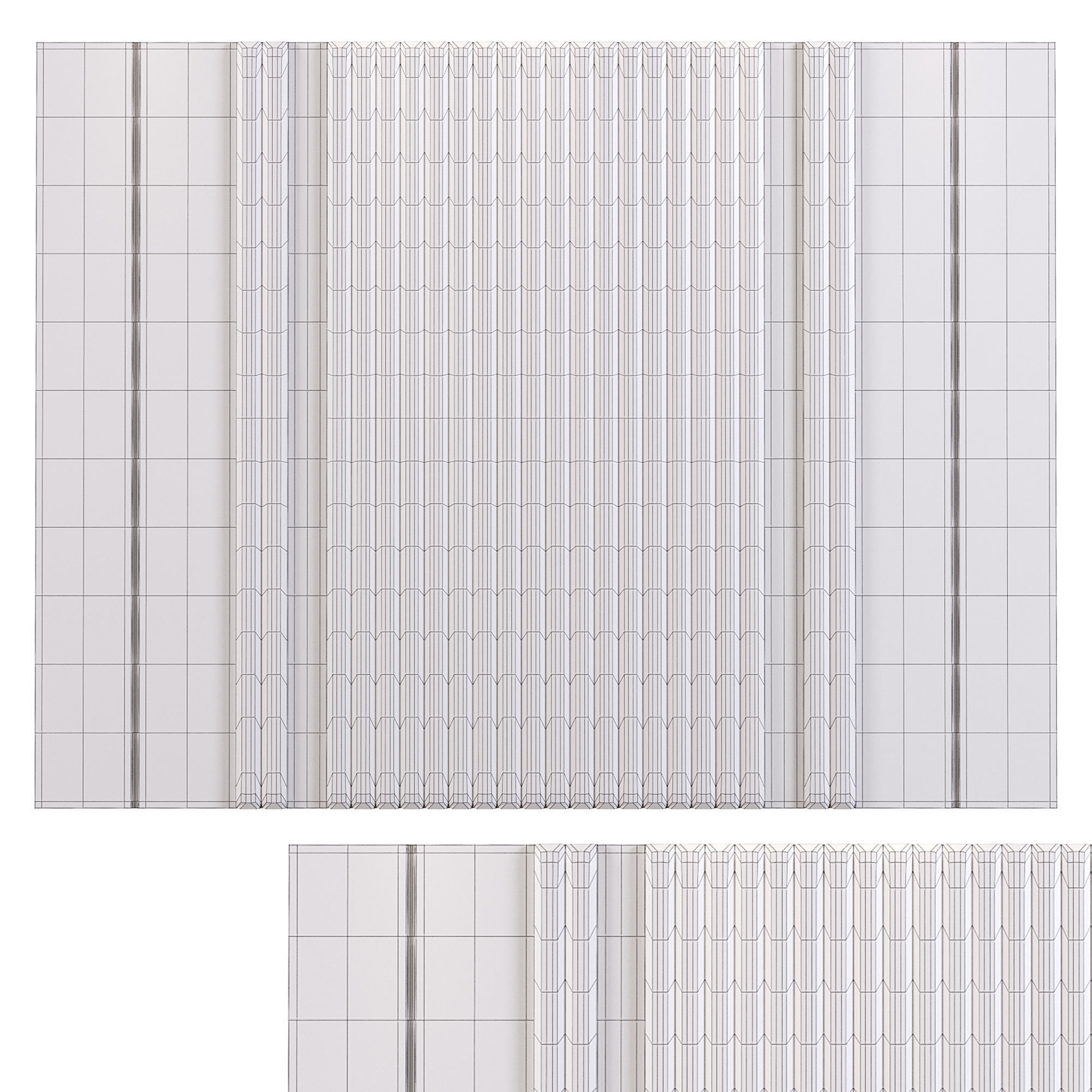 Decor panel 3D model_3