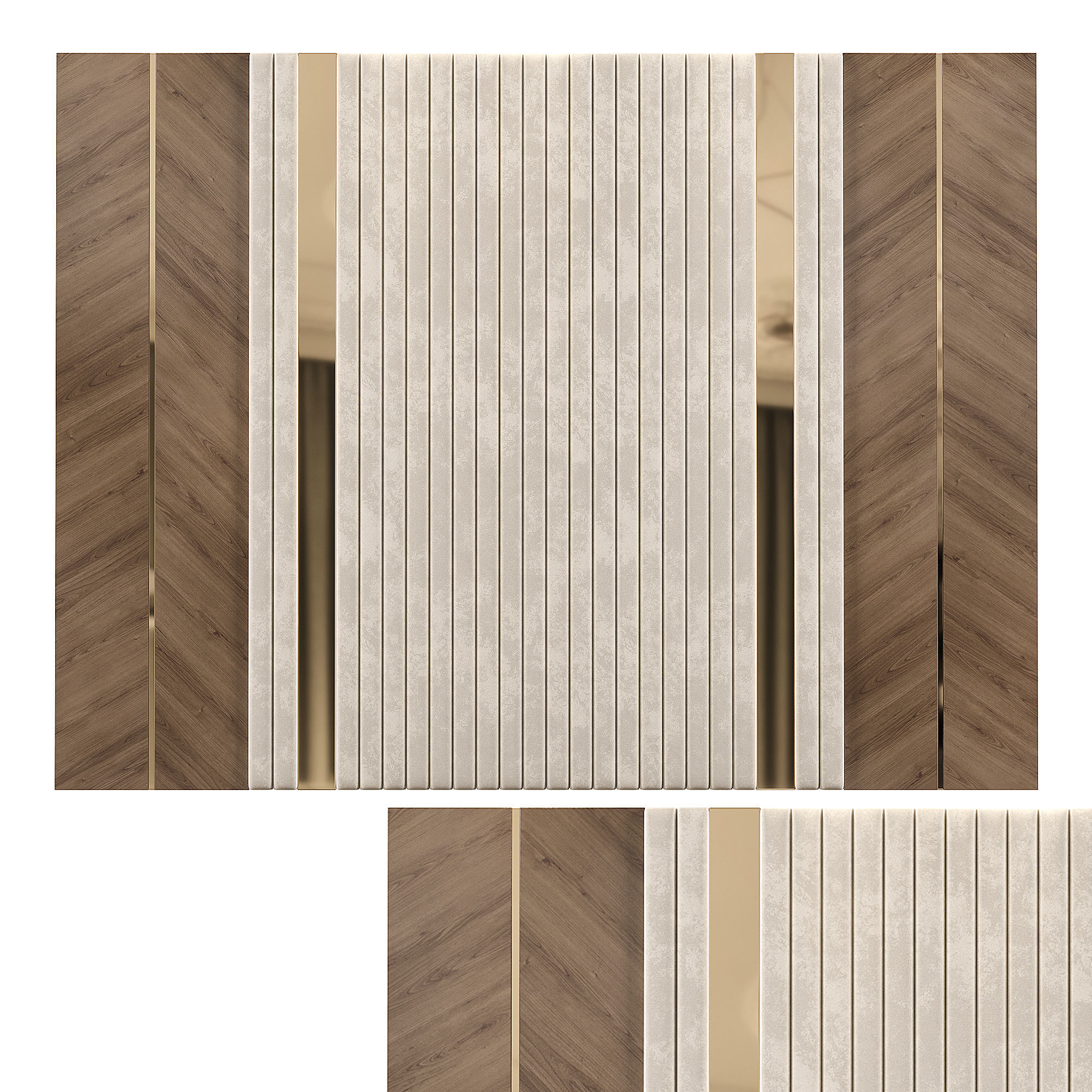 Decor panel 3D model_1