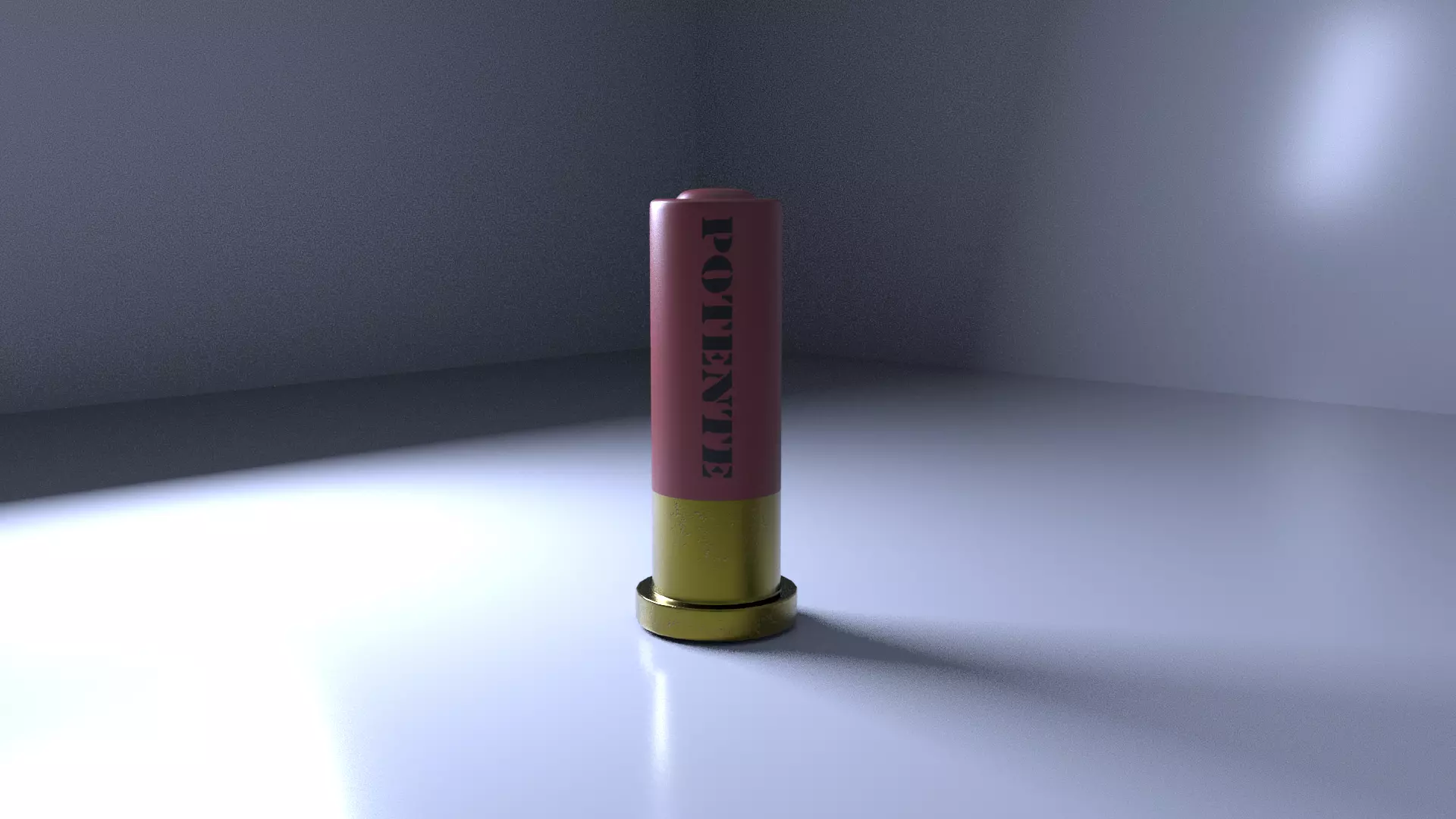Shotgun cartridge-fan art Free low-poly 3D model