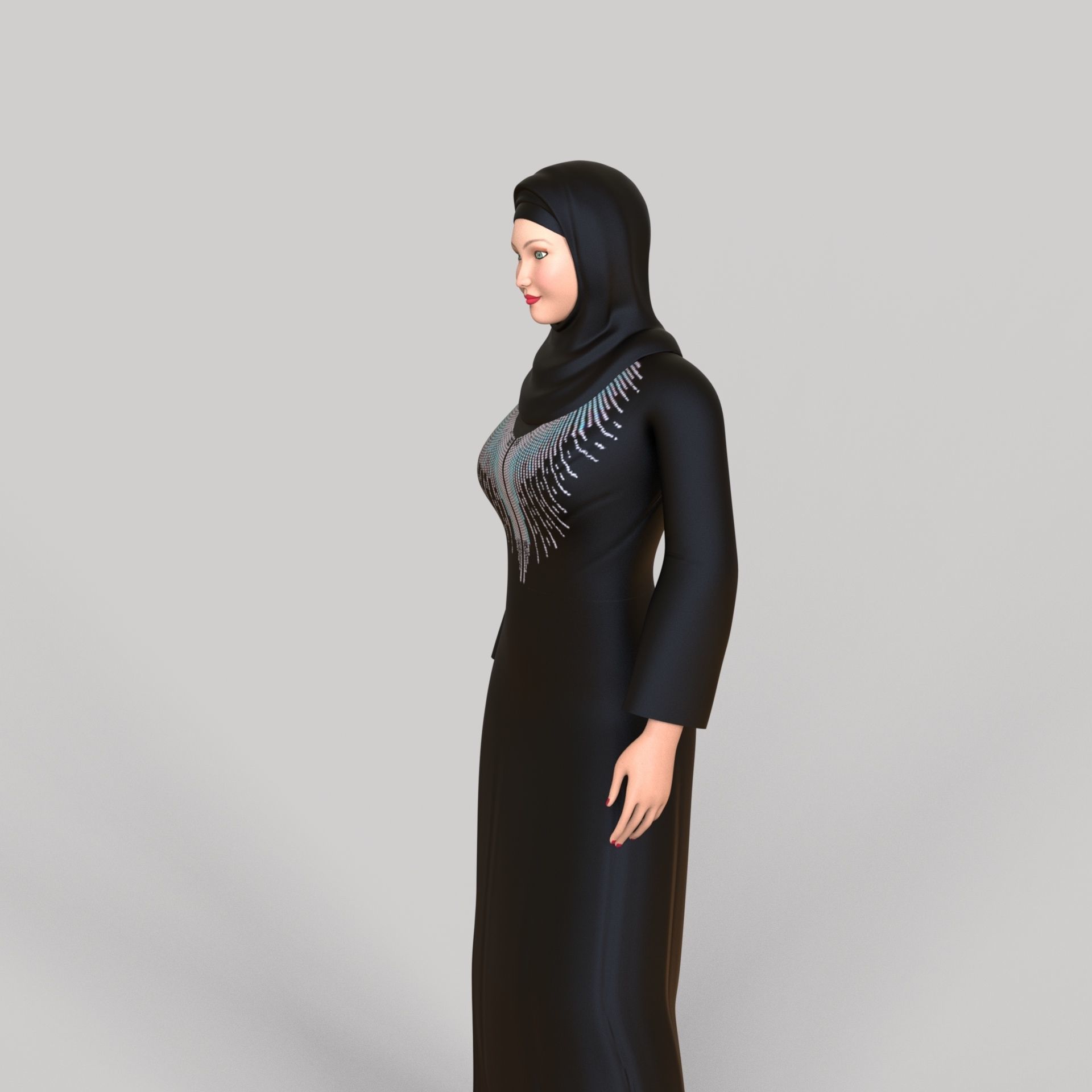 3D model Arab Character Pack VR / AR / low-poly | CGTrader