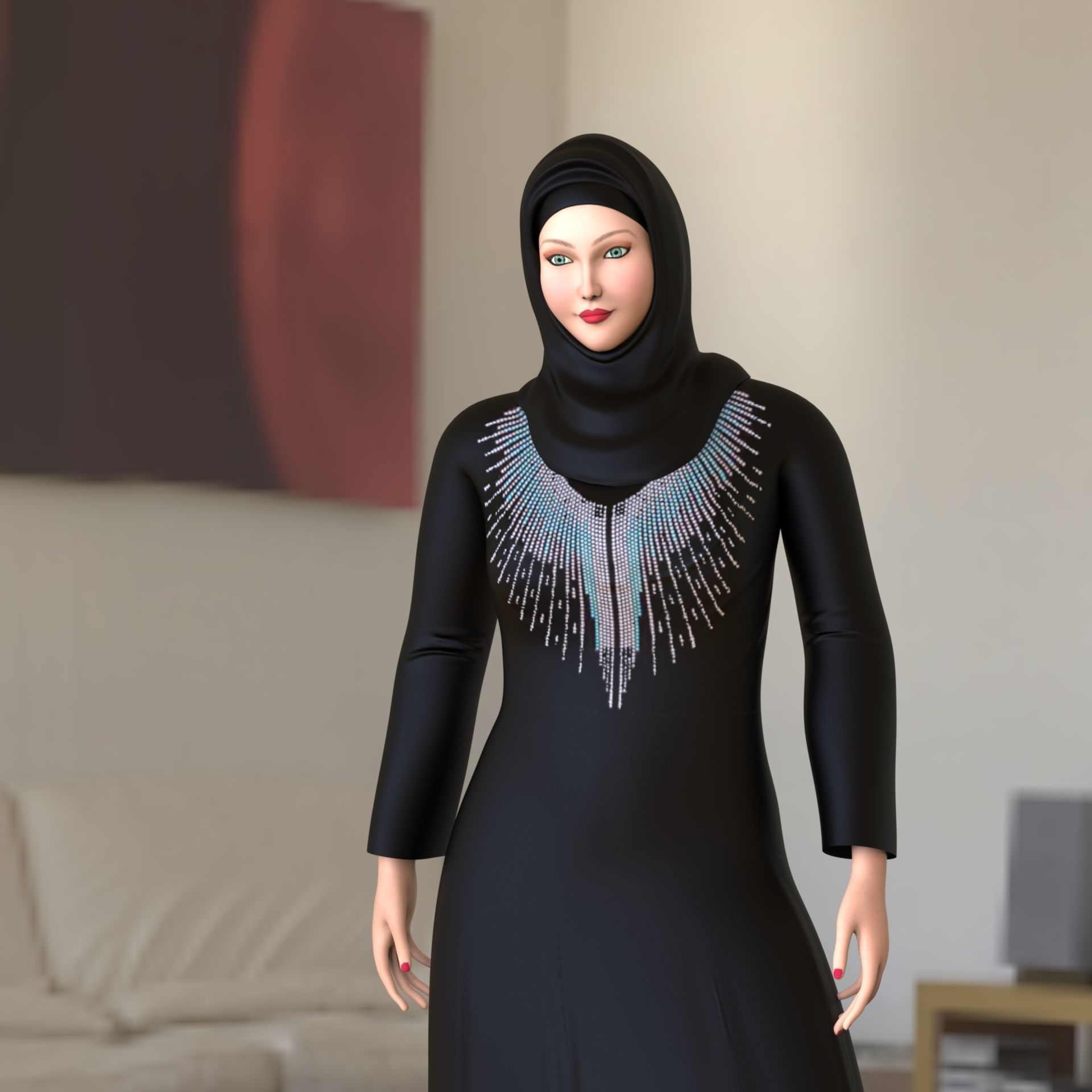 3D model Arab Character Pack VR / AR / low-poly | CGTrader