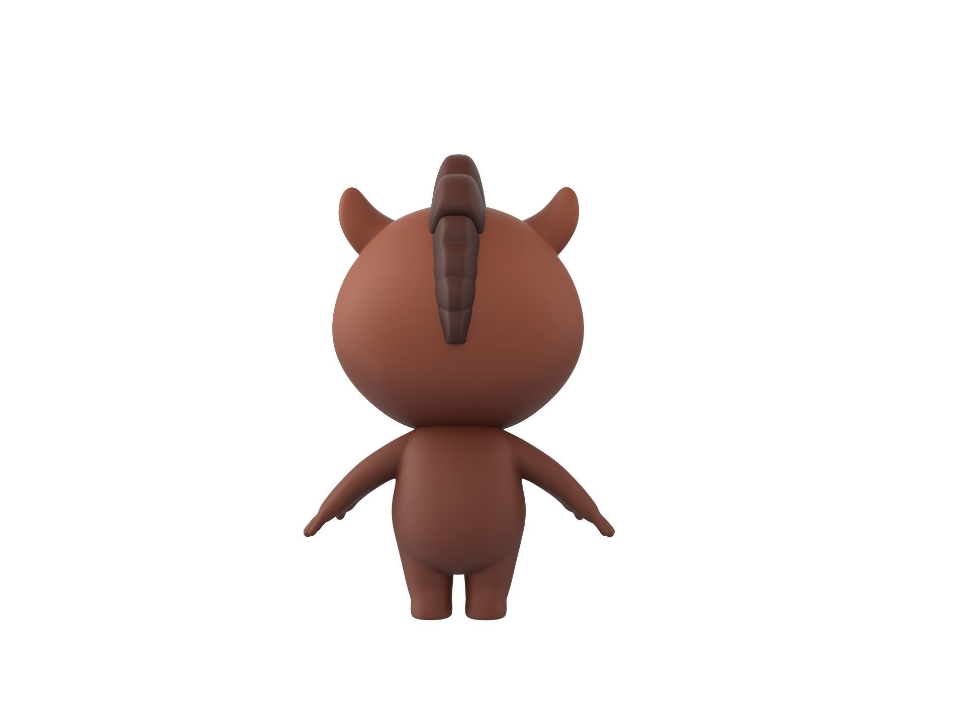Character190 Boar 3D model_5