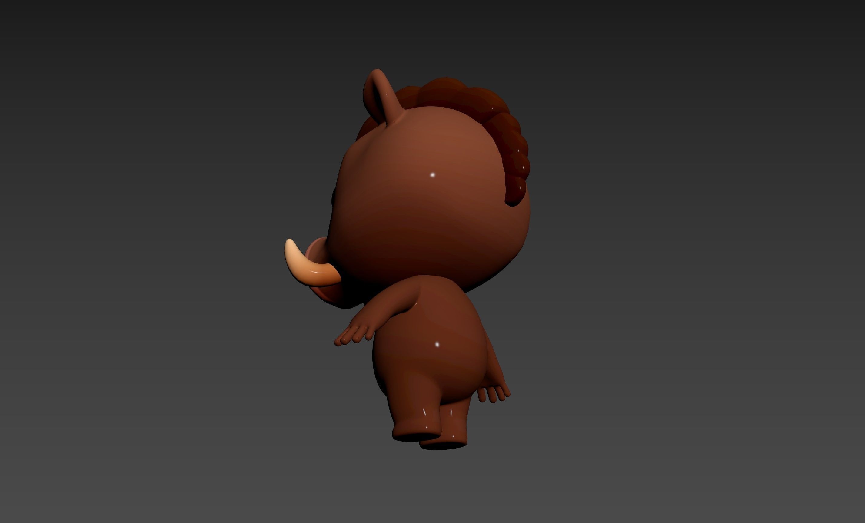Character190 Boar 3D model_22