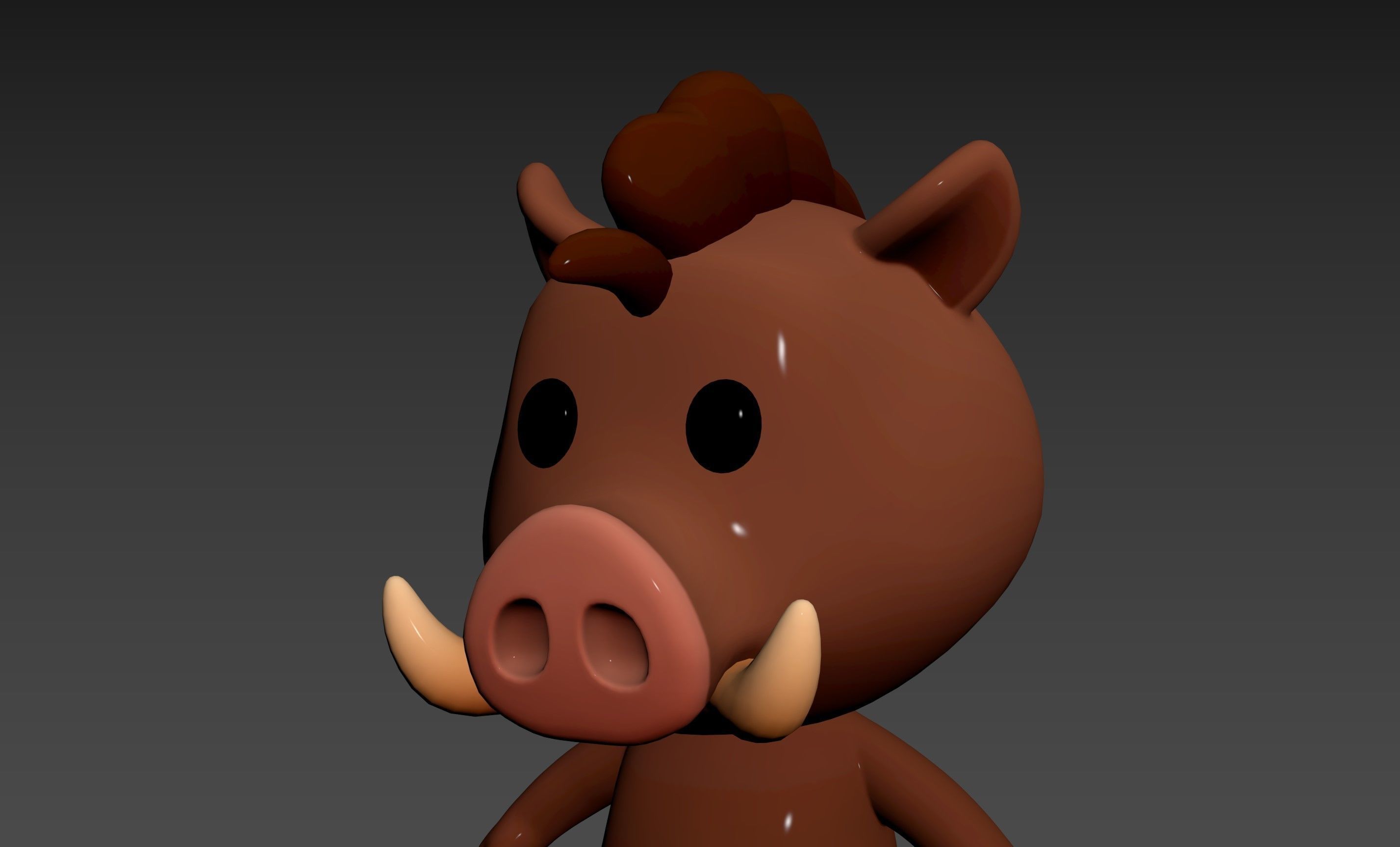 Character190 Boar 3D model_25