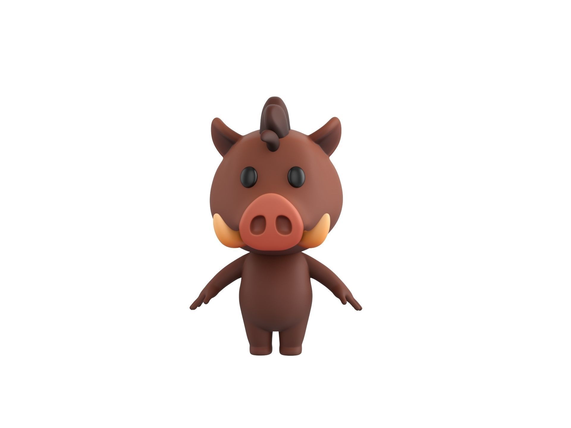 Character190 Boar 3D model_1
