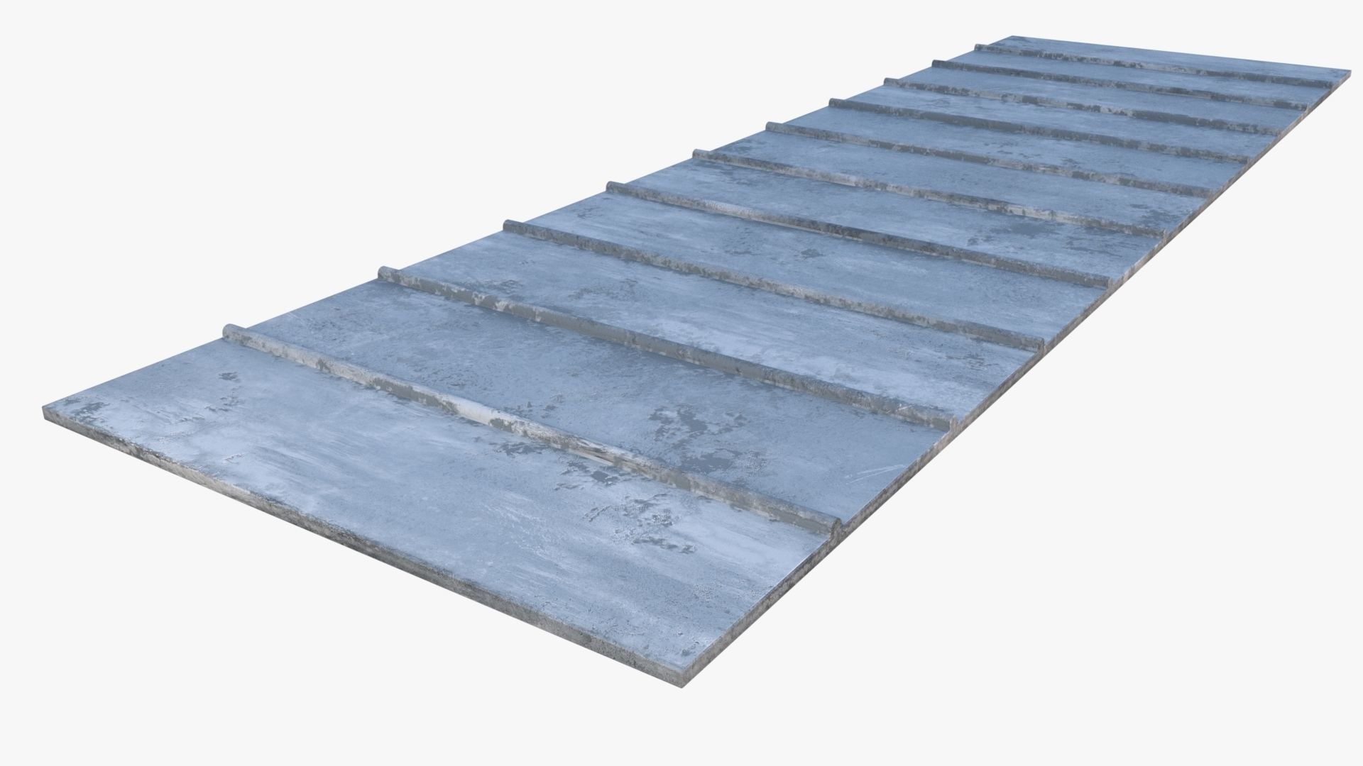 Roof 0001 Low-poly 3D model_2