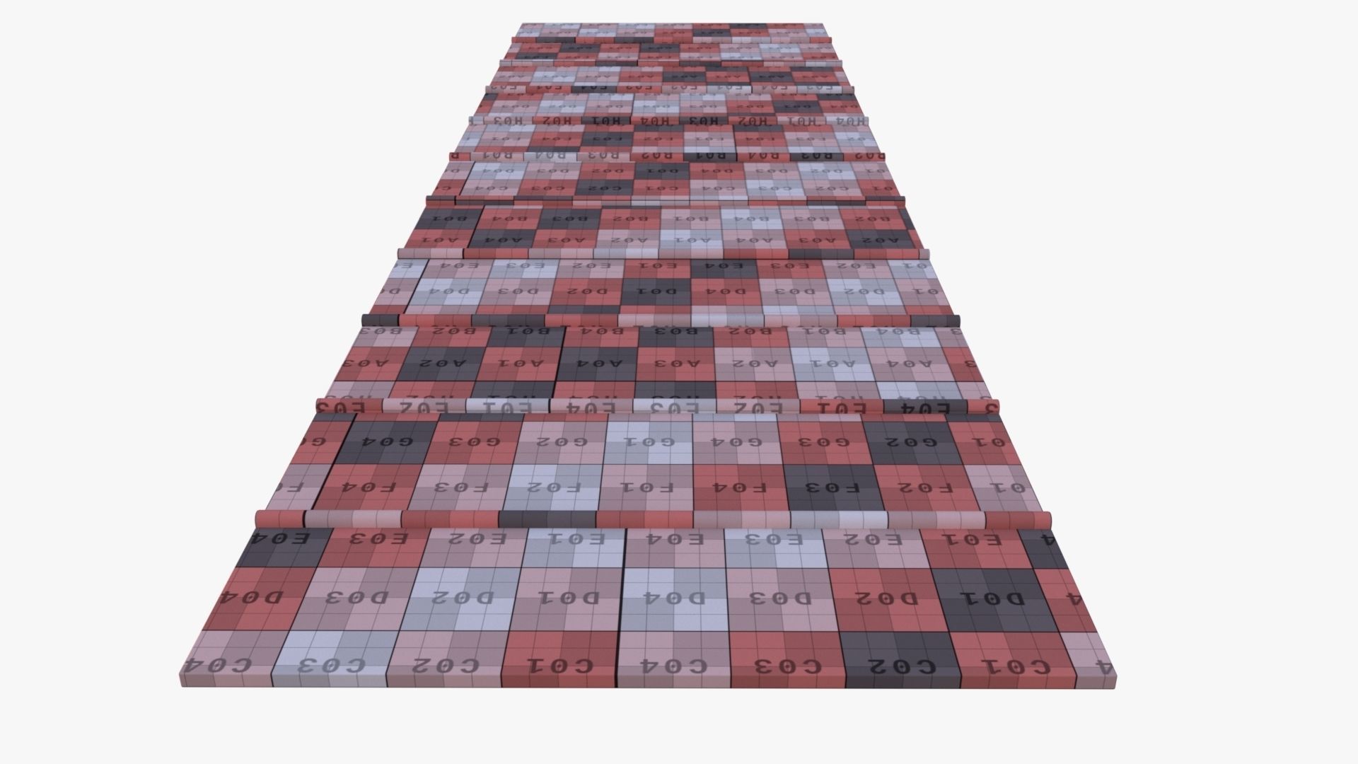 Roof 0001 Low-poly 3D model_15