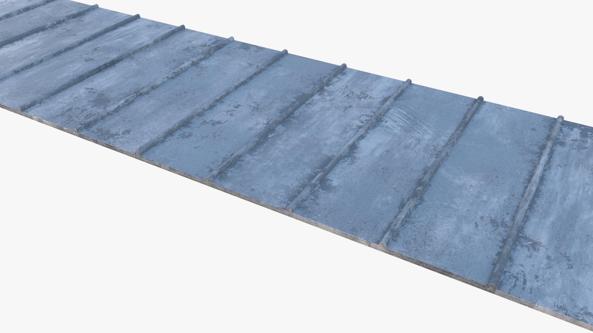 Roof 0001 Low-poly 3D model_4