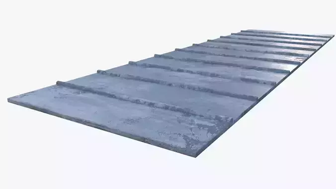 Roof 0001 Low-poly 3D model