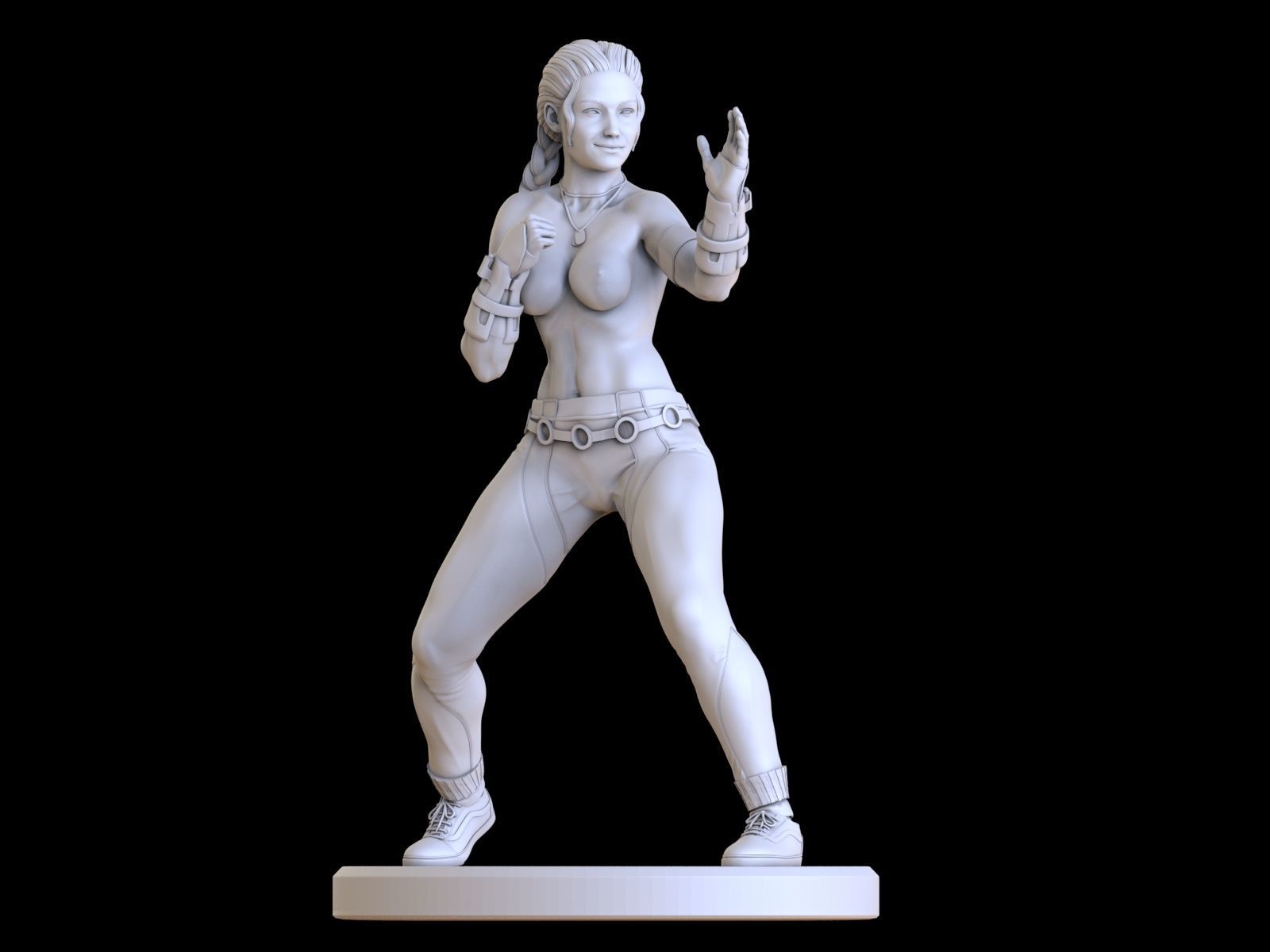 Sonya Blade Mortal Kombat 3D print model_21