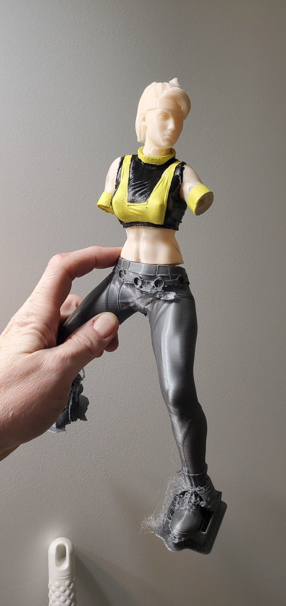 Sonya Blade Mortal Kombat 3D print model_2