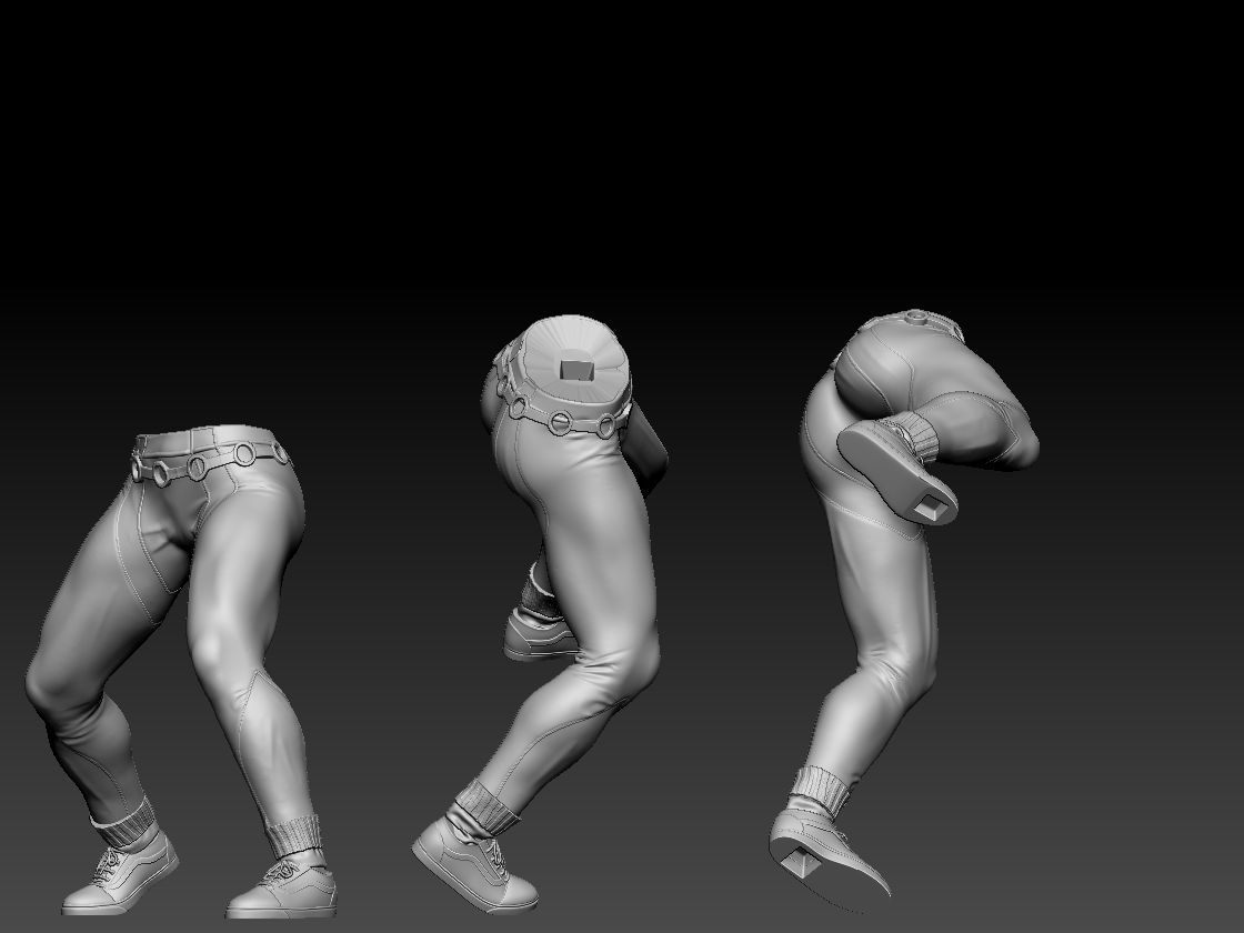 Sonya Blade Mortal Kombat 3D print model_5