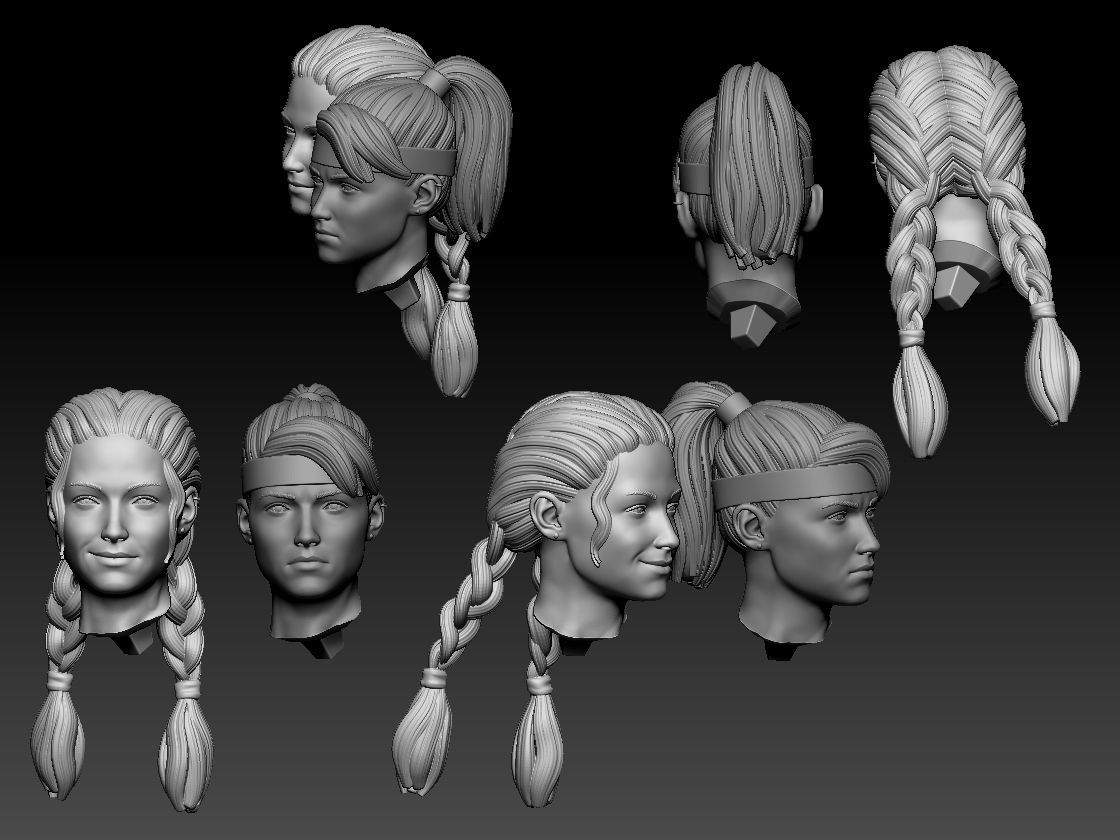 Sonya Blade Mortal Kombat 3D print model_7