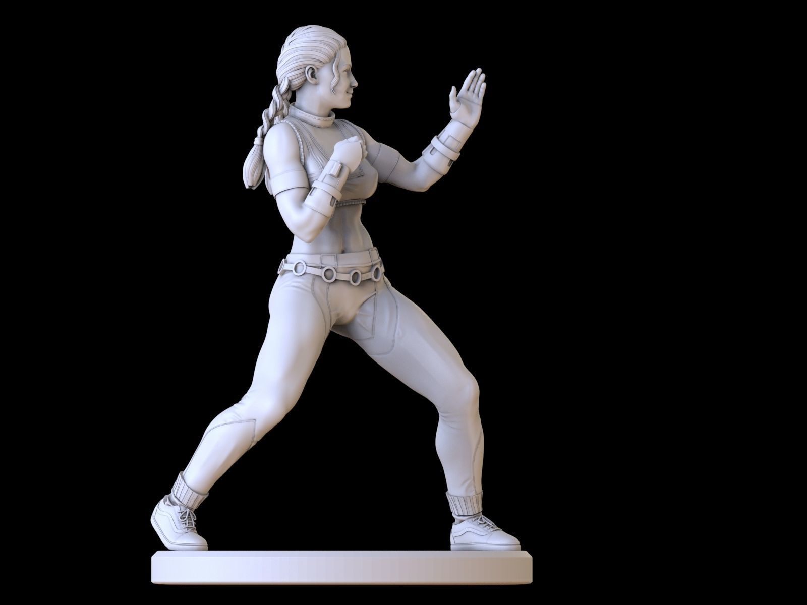 Sonya Blade Mortal Kombat 3D print model_13